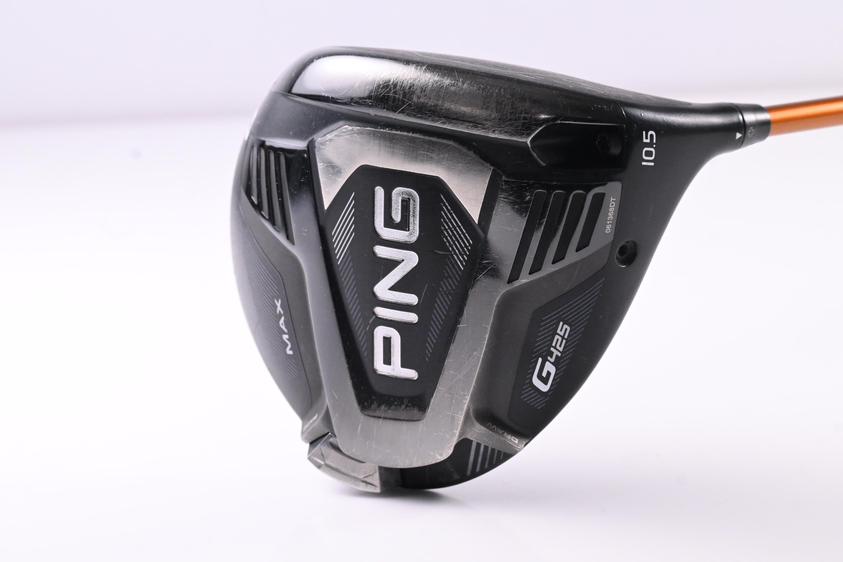 Ping G425 Max Driver / 10.5 Degree / Stiff Flex Aldila Rogue Orange 55 Shaft