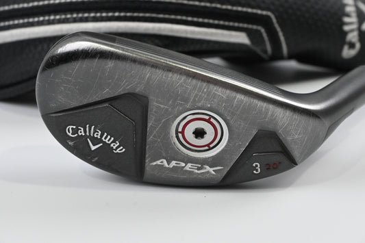 Callaway Apex #3 Hybrid / 20 Degree / Stiff Flex Kuro Kage 80 Shaft