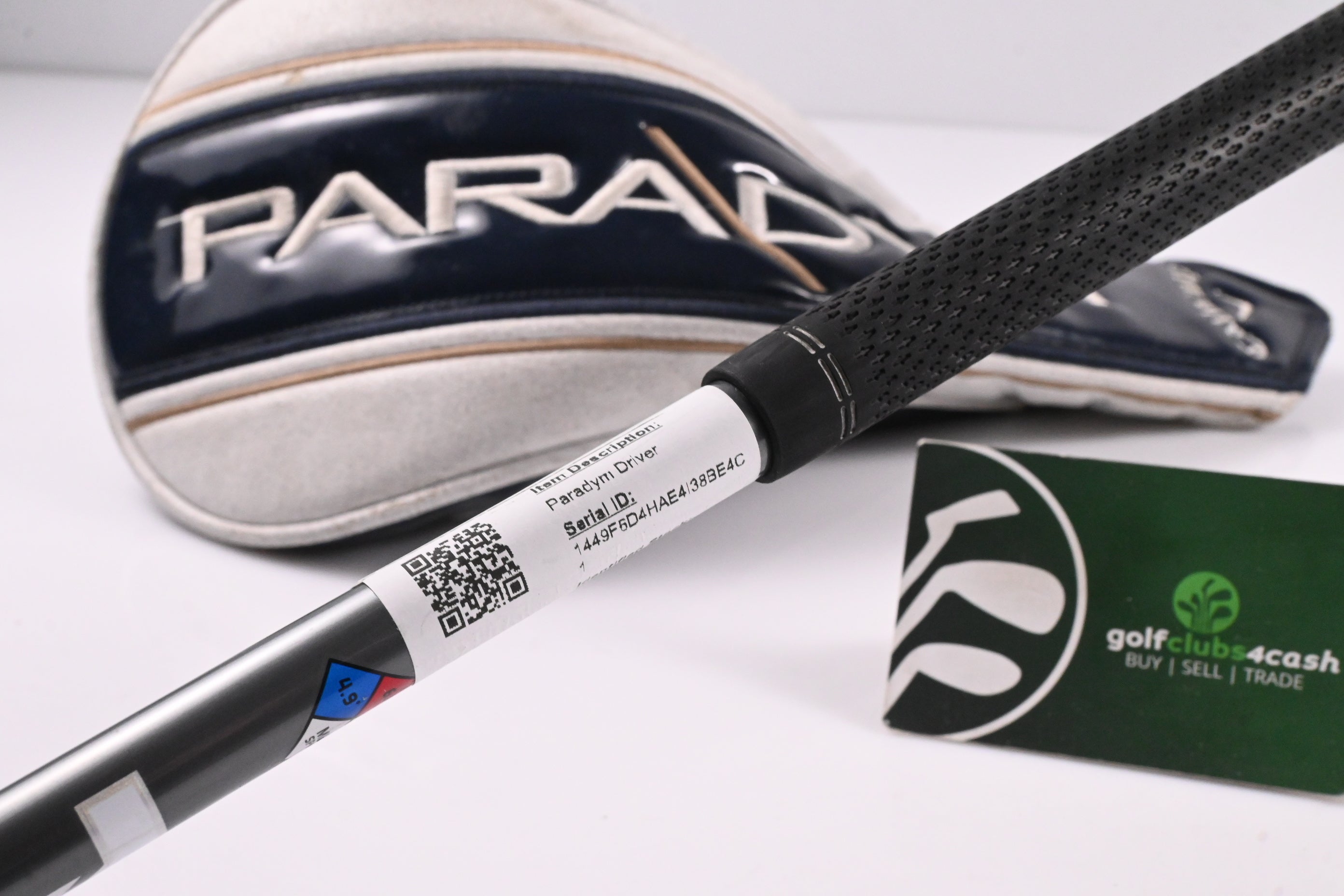 Left Hand Callaway Paradym Driver / 9 Degree / Stiff Flex HZRDUS Smoke 50