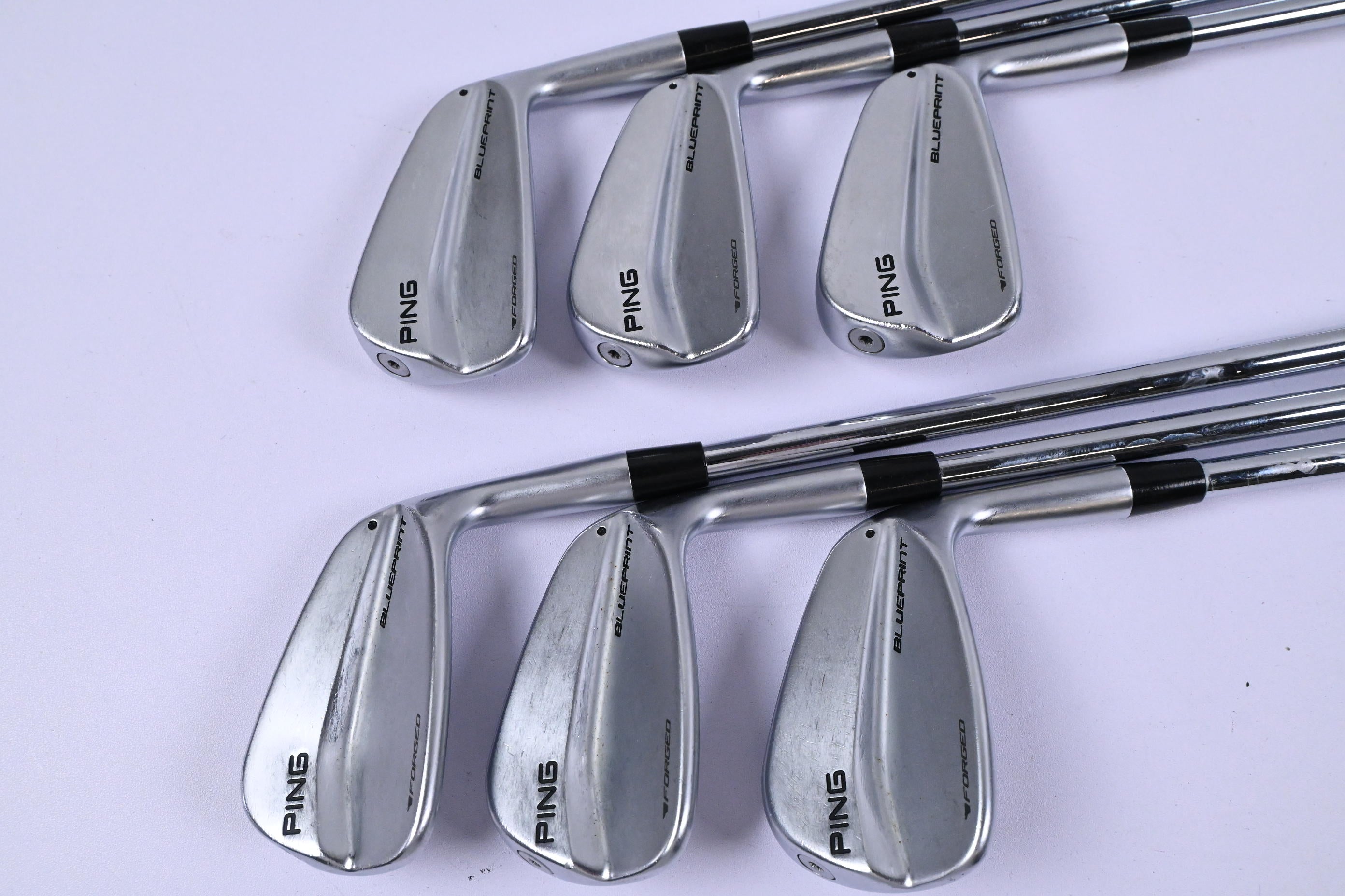 Ping Blueprint Irons / 5-PW / Black Dot / Stiff Flex KBS Tour 120 Shafts