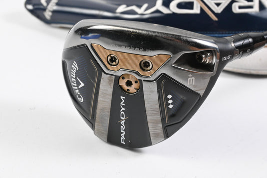 Callaway Paradym Triple Diamond #3+ Wood / 13.5 Degree / Stiff Flex Kai'li White