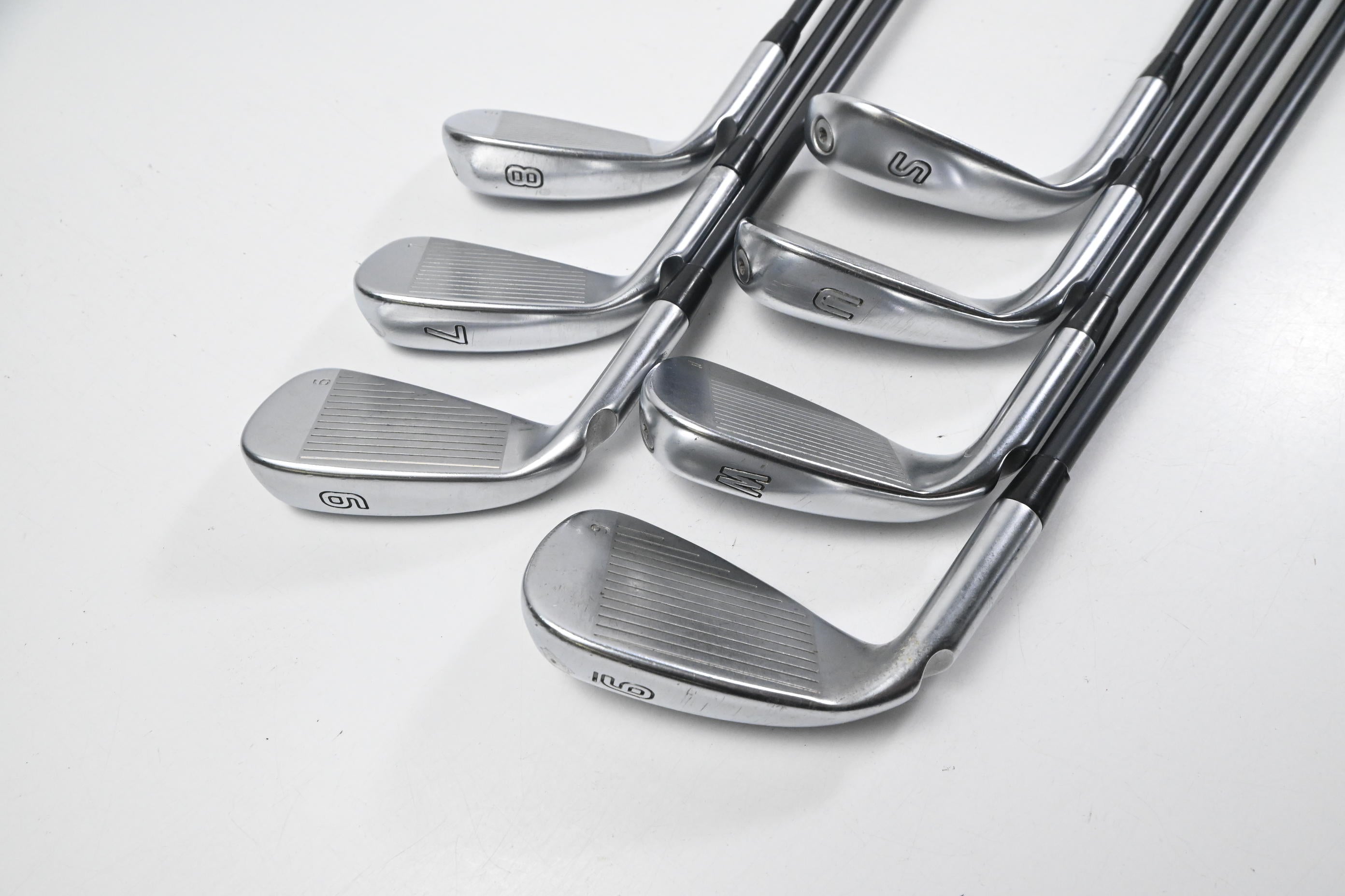 Ping G410 Irons / 6-PW+GW+SW / Black Dot / Senior Flex Ping Alta CB Shafts