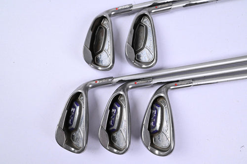 Ladies Ping Serene Combo Irons / 7-PW+SW / Red Dot / Ladies Flex Ping ULT 210