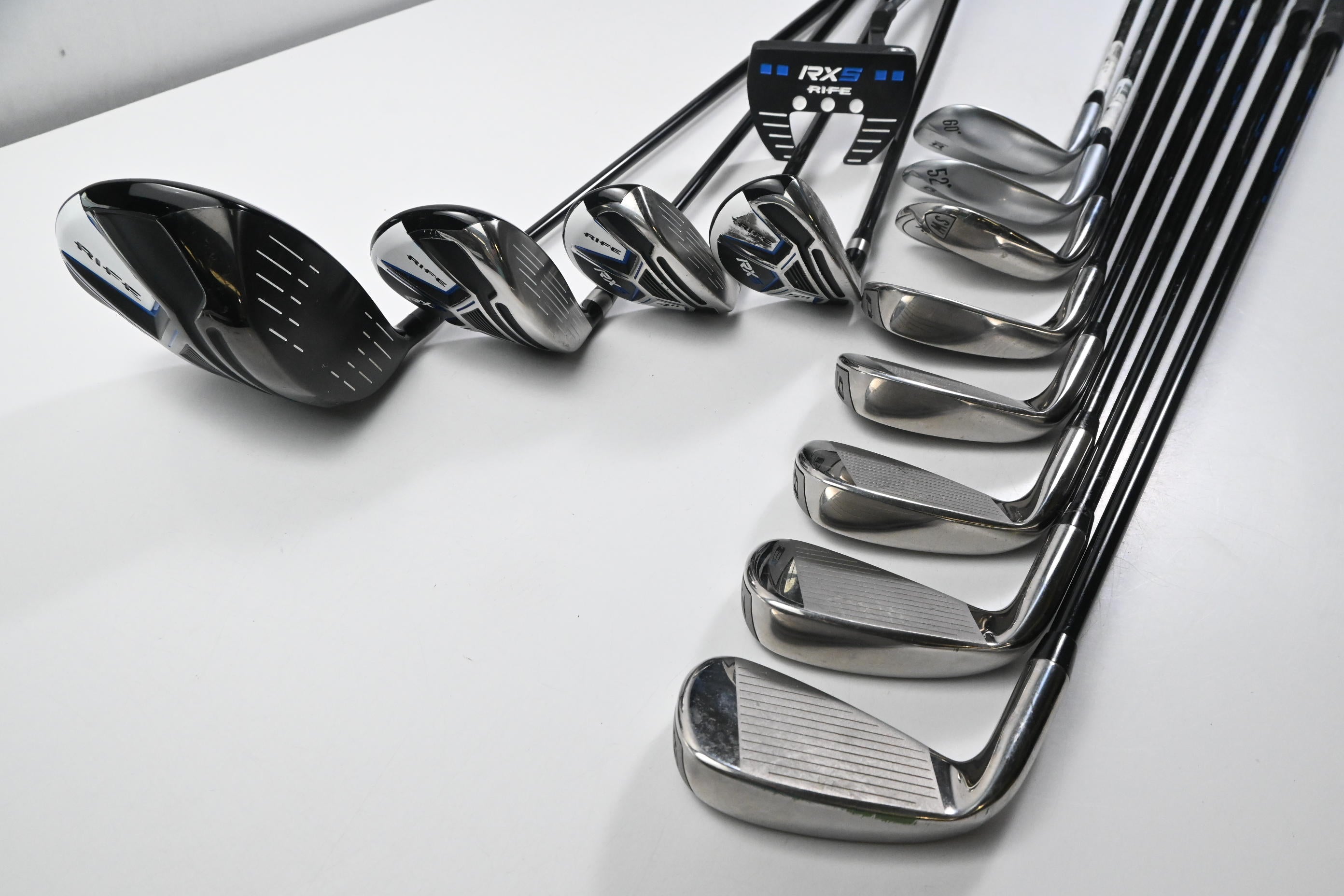 Rife RX5 Package Set / Woods, Irons, Putter, Bag / Range Finder Included
