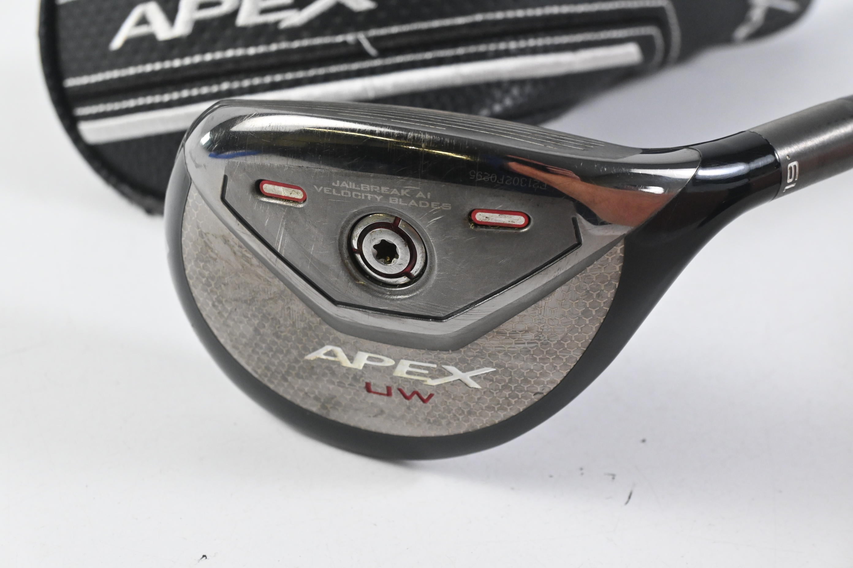 Callaway Apex UW #3 Hybrid / 19 Degree / X-Flex Hzrdus Smoke Black RDX 80