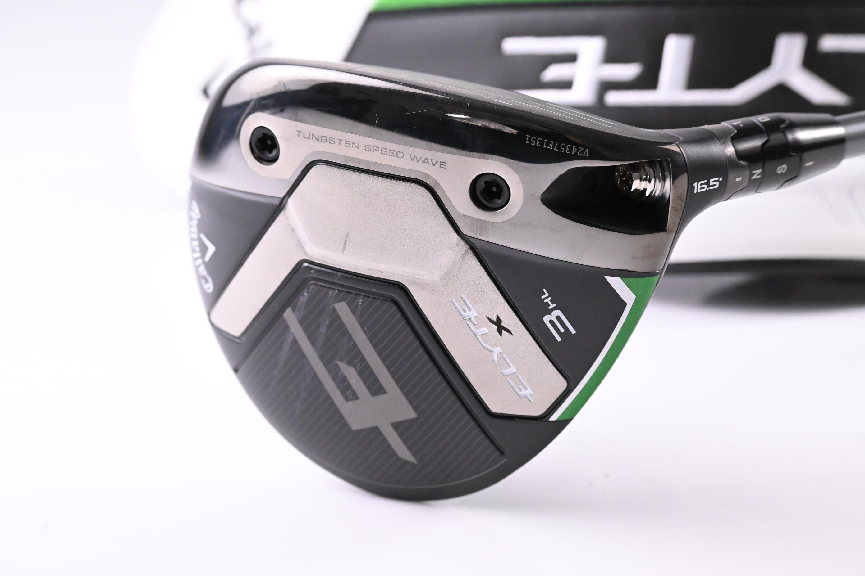 Callaway Elyte X #3HL Wood / 16.5 Degree / Regular Flex Denali Charcoal 60 Shaft