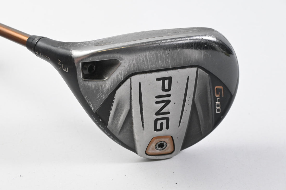 Left Hand Ping G400 #3 Wood / 14.5 Degree / Stiff Flex Ping Alta CB 65 Shaft
