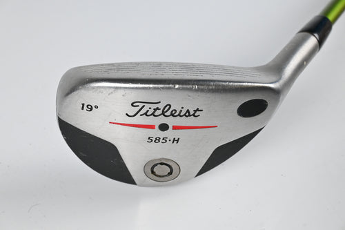 Titleist 585.H #3 Hybrid / 19 Degree / Stiff Flex Aldila NV Tour 85 Shaft