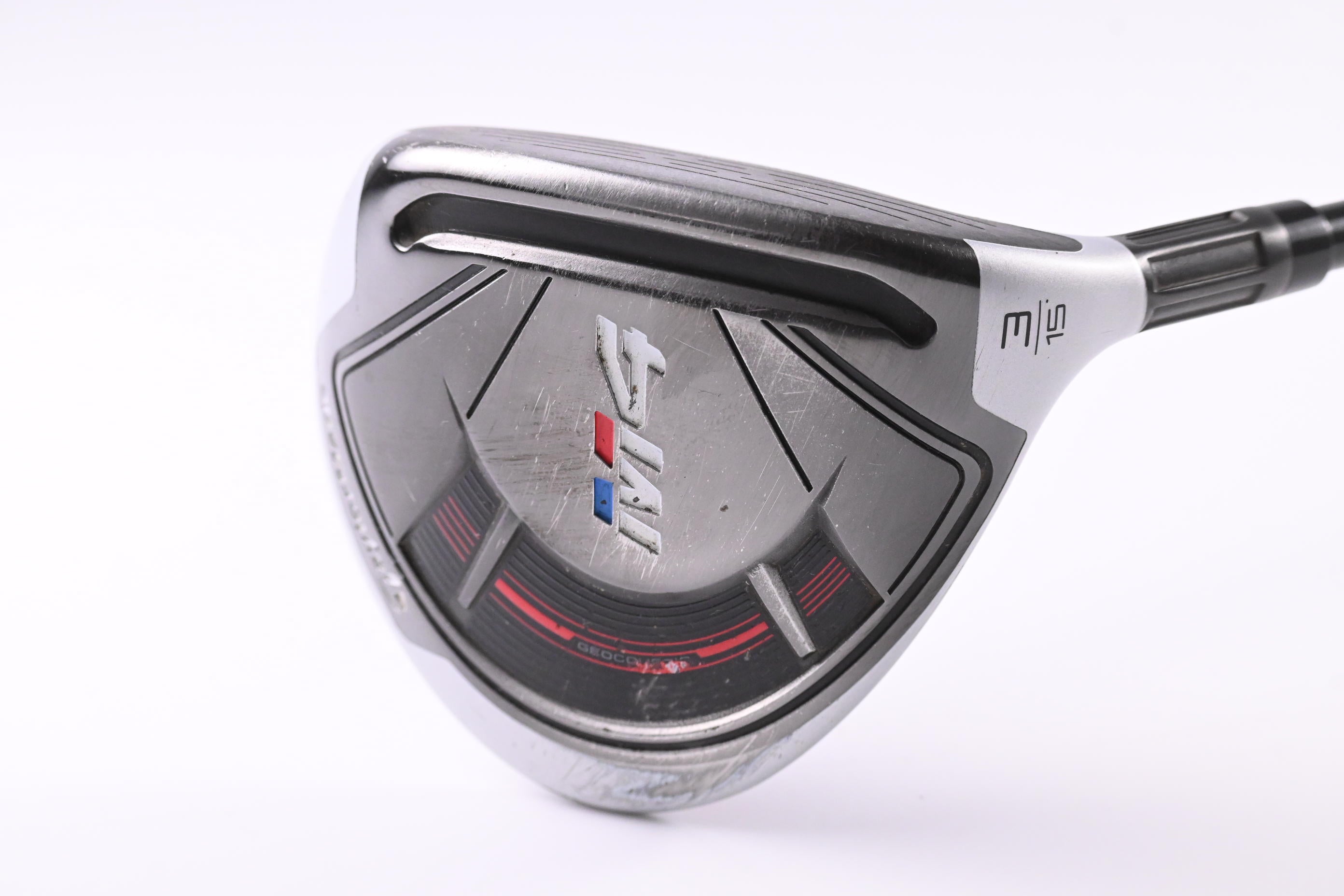 Taylormade M4 #3 Wood / 15 Degree / Regular Flex Fujikura Atmos Red 5 Shaft