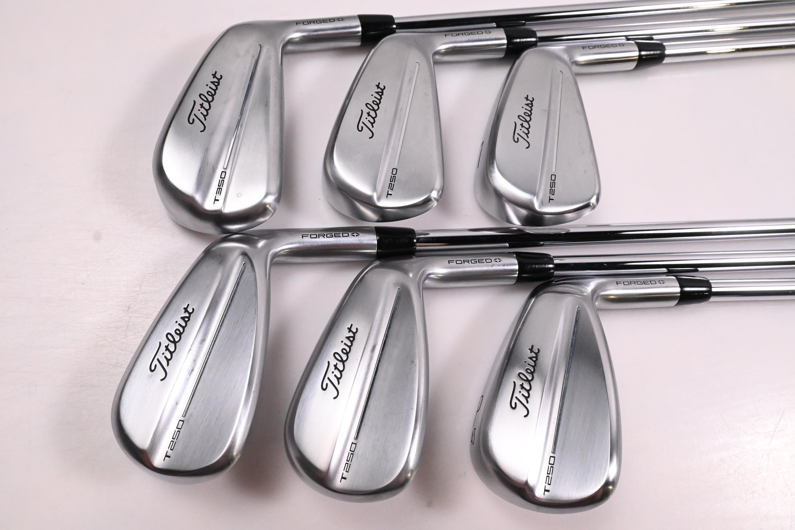 Titleist T350 2025 Irons / 5-PW / Regular Flex True Temper AMT Black Shafts