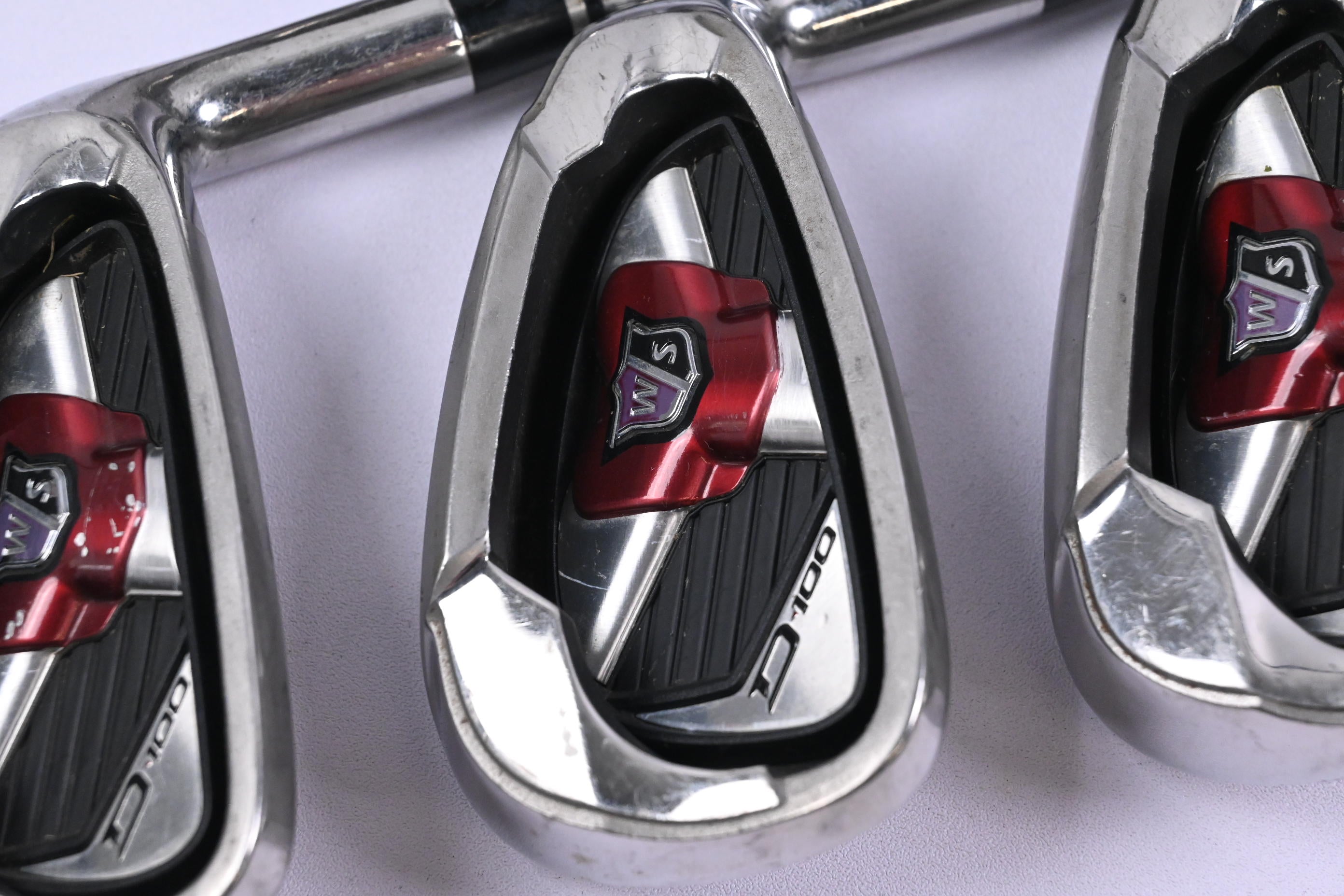 Wilson D100 Irons / 5-9 Iron / Uniflex True Temper SL85 Shafts
