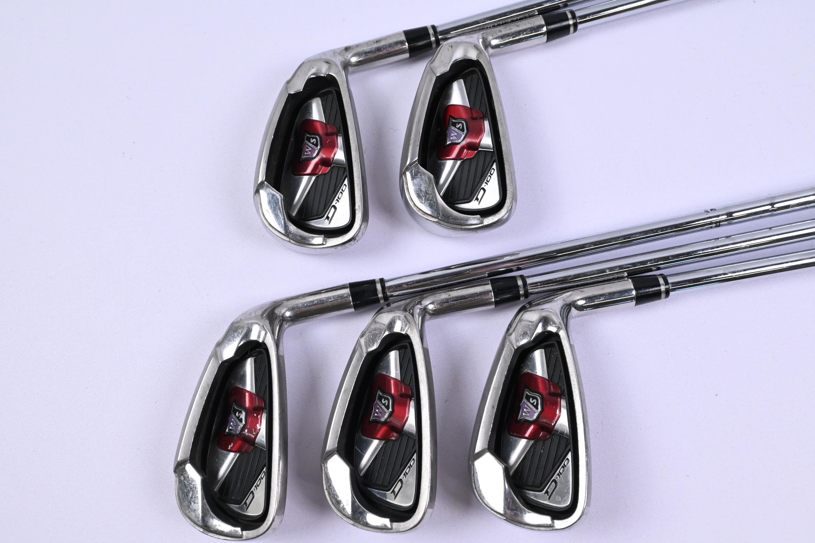 Wilson D100 Irons / 5-9 Iron / Uniflex True Temper SL85 Shafts