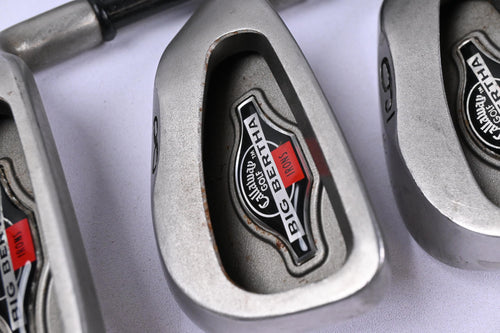 Callaway Big Bertha 1996 Irons / 3-PW+SW / Firm Flex Callaway RCH 96 Shafts