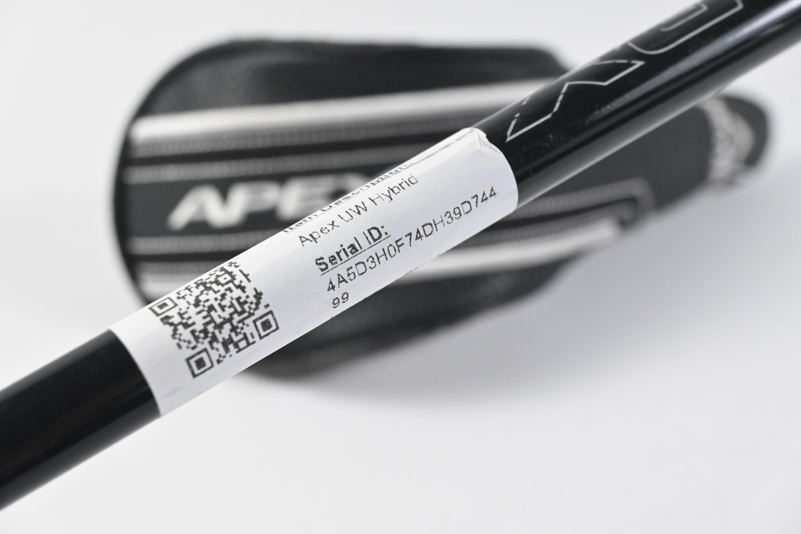 Callaway Apex UW #3 Hybrid / 19 Degree / X-Flex Hzrdus Smoke Black RDX 80