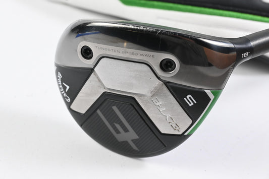 Callaway Elyte #5 Wood / 18 Degree / Stiff Flex Accra GX 370 Shaft