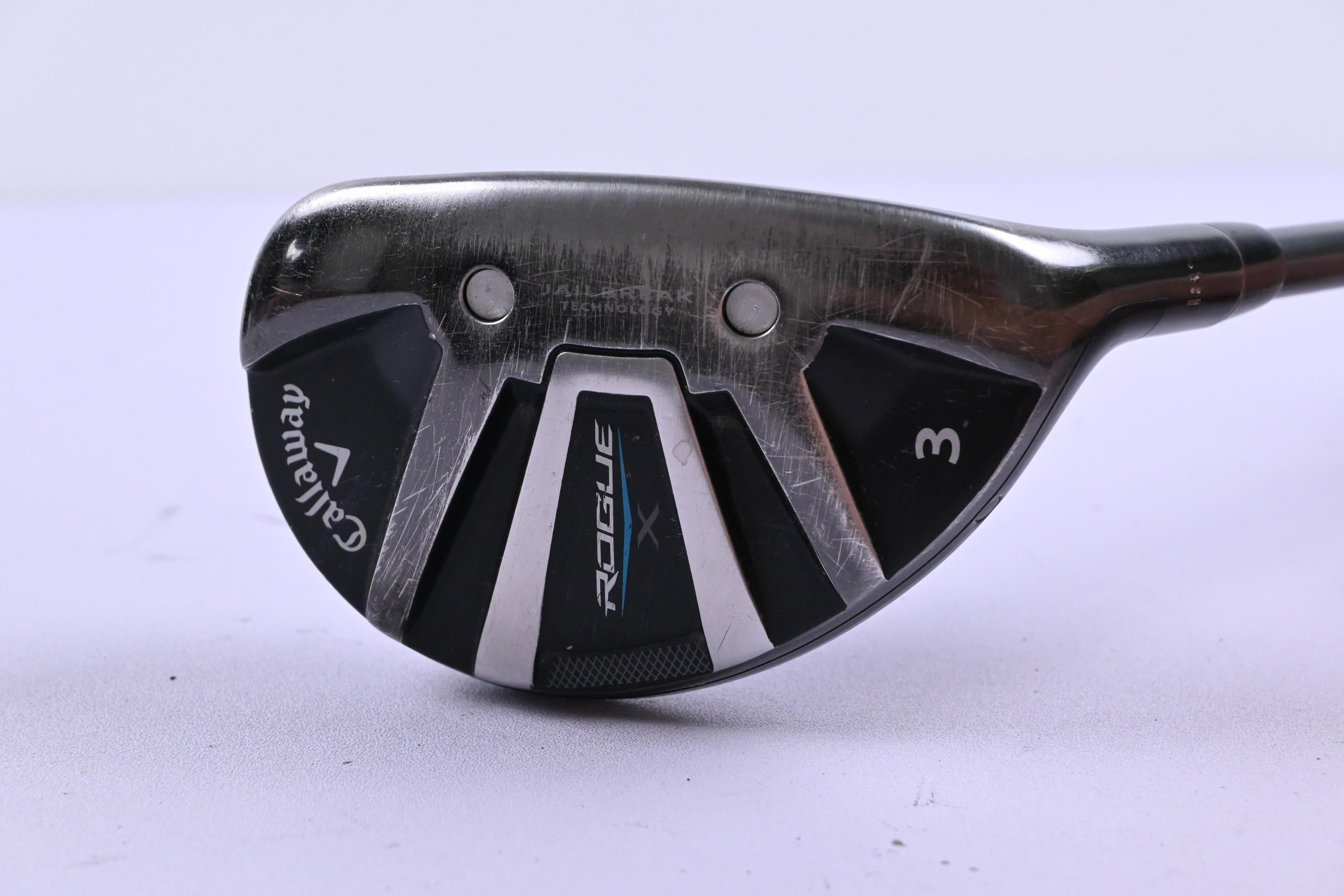 Callaway Rogue X #3 Hybrid / 18 Degree / Stiff Flex Aldila Synergy Blue 50 Shaft