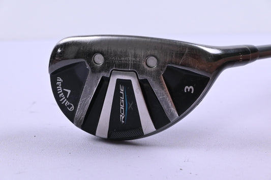 Callaway Rogue X #3 Hybrid / 18 Degree / Stiff Flex Aldila Synergy Blue 50 Shaft