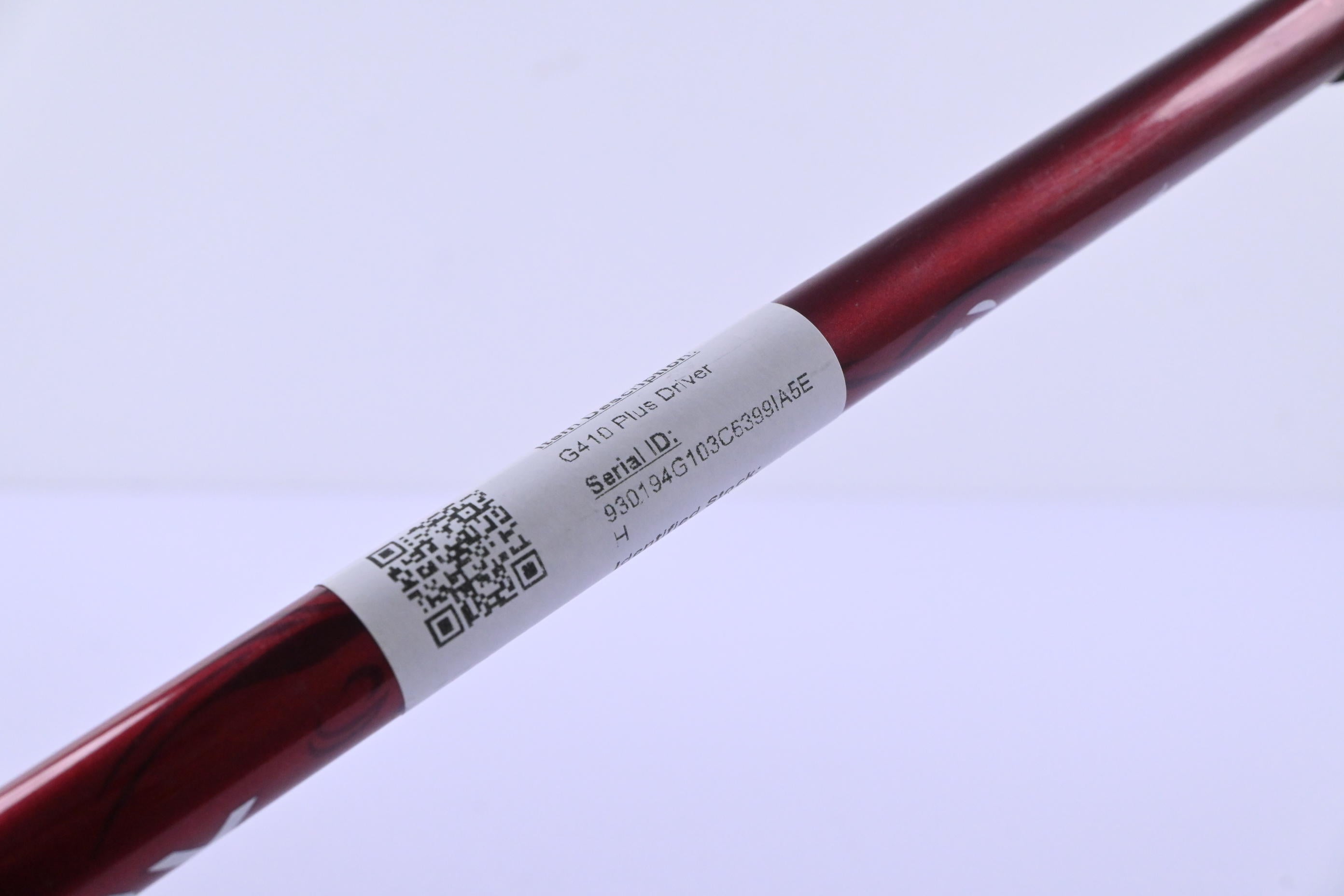 Ping G410 Plus Driver / 10.5 Degree / TX-Flex XCALIBER SL Shaft