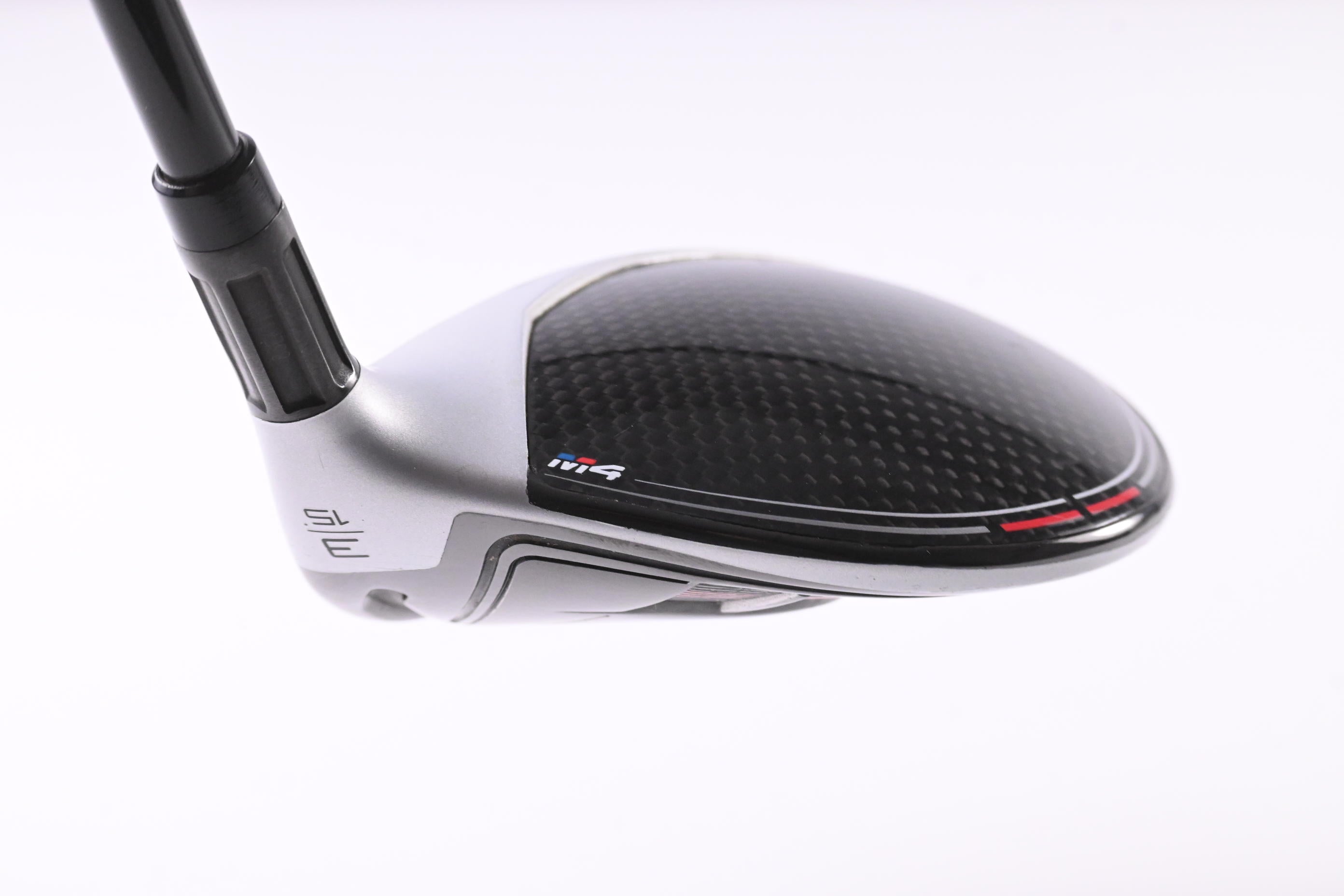 Taylormade M4 #3 Wood / 15 Degree / Regular Flex Fujikura Atmos Red 5 Shaft