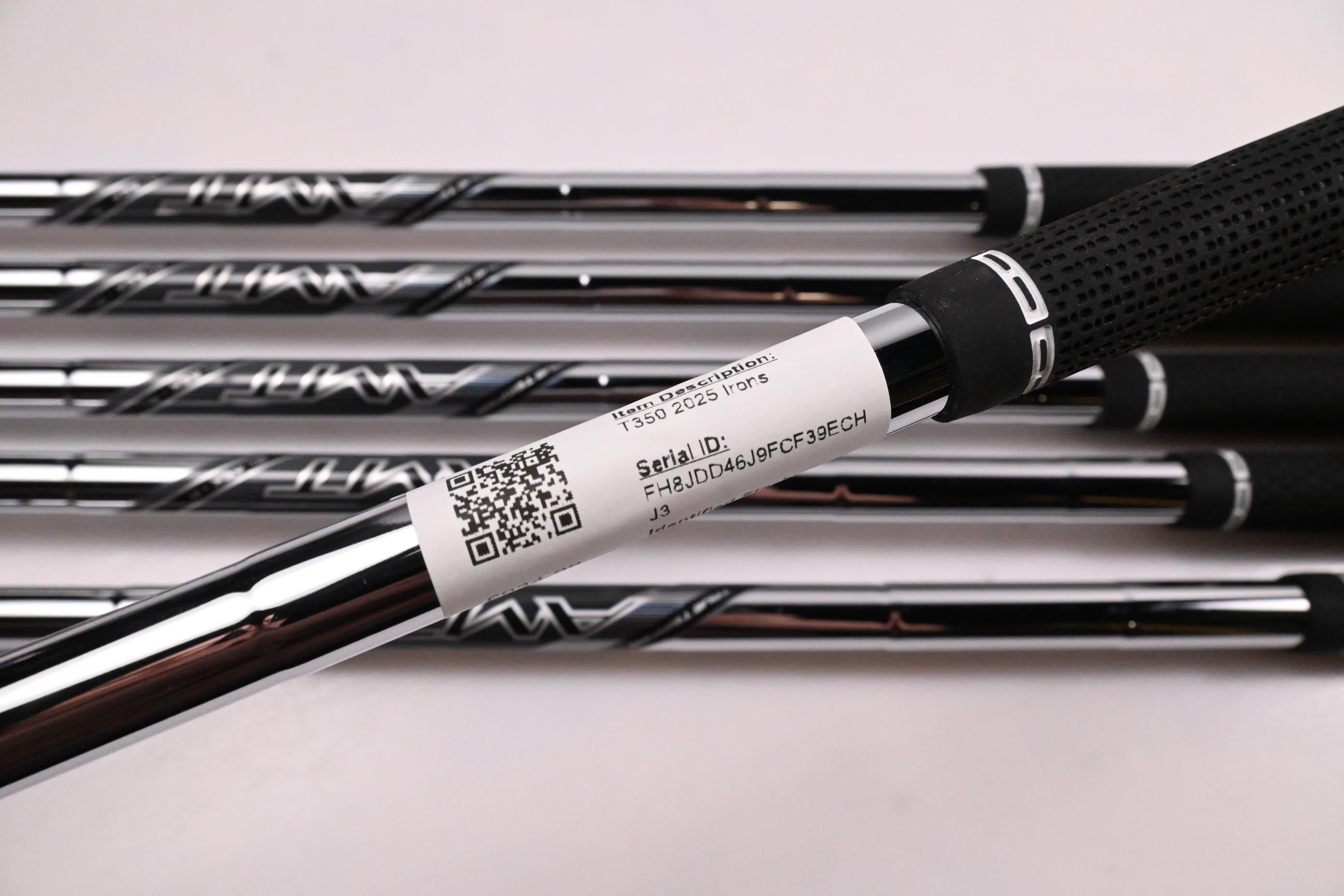 Titleist T350 2025 Irons / 5-PW / Regular Flex True Temper AMT Black Shafts