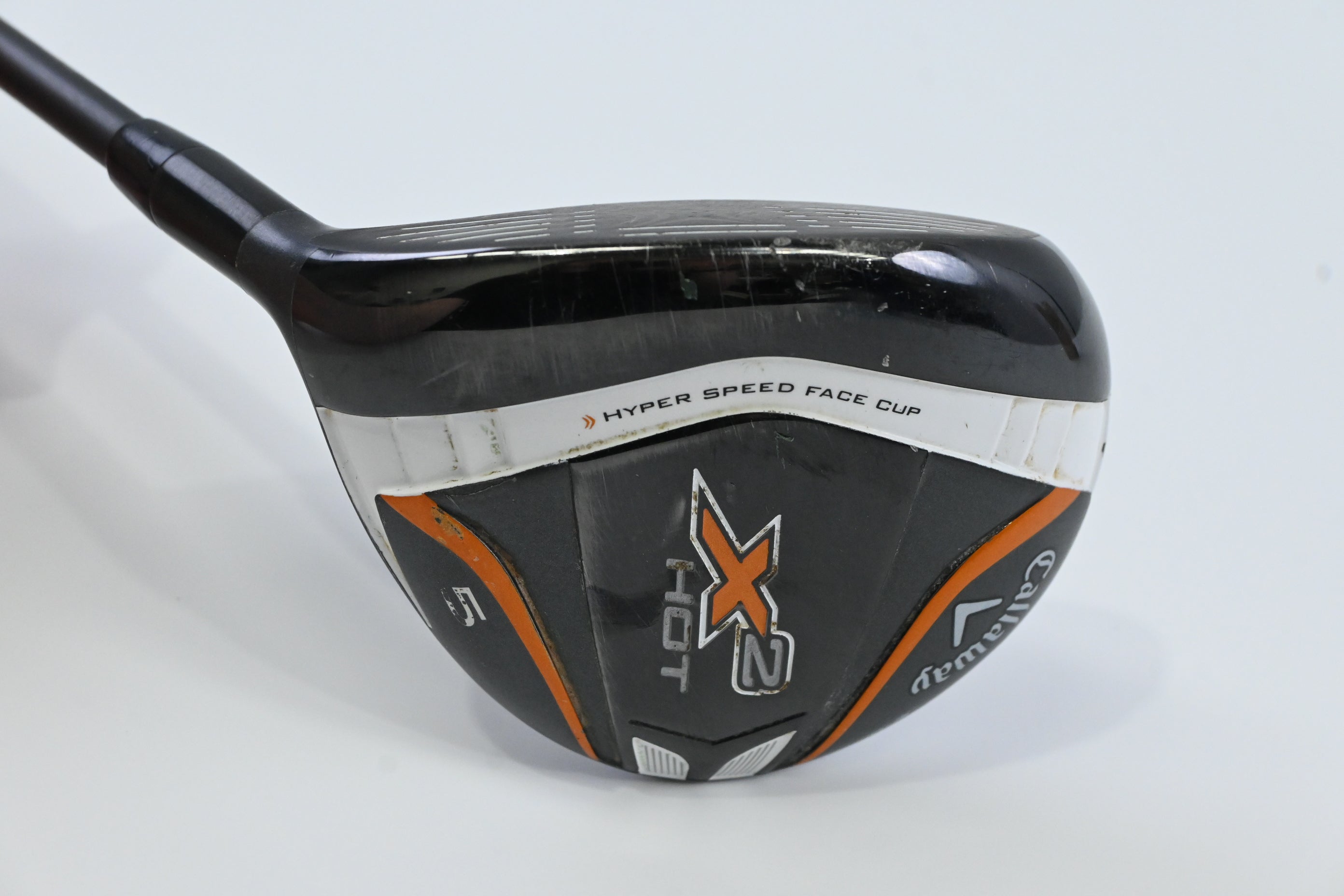 Left Hand Callaway X2 Hot #5 Wood / 19 Degree / Senior Flex Aldila Tour ATX 55
