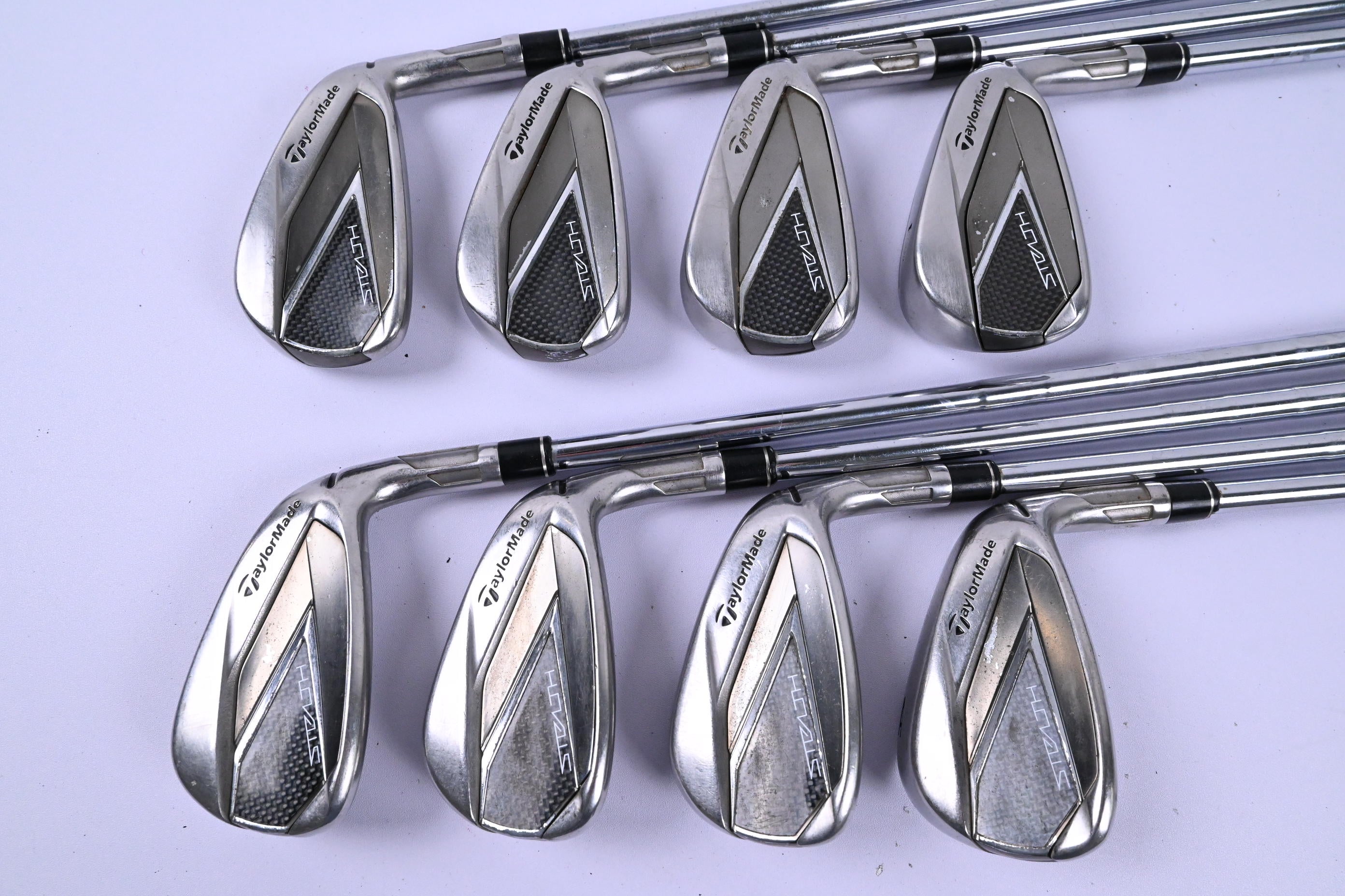 Taylormade Stealth Irons / 4-PW+GW / Regular Flex Steel Shafts