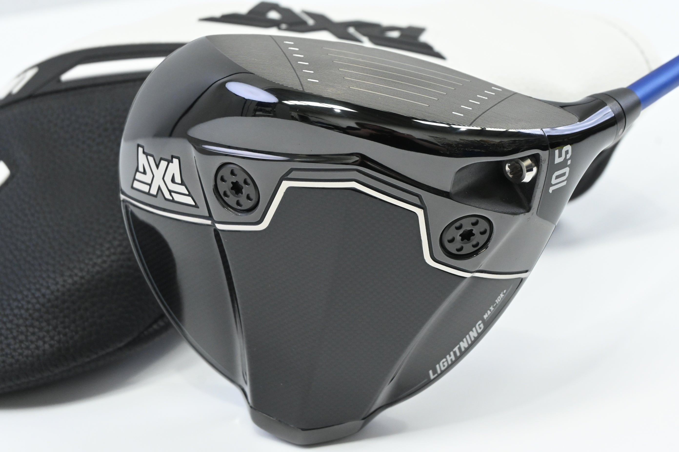 PXG Lightning Max 10K+ Driver / 10.5 Degree / Regular Flex Denali Frost Blue 50