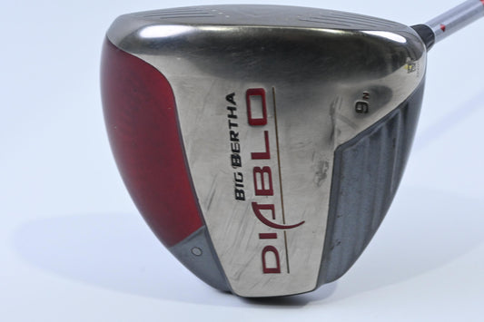 Callaway Big Bertha Diablo Driver / 9 Degree / Stiff Flex Aldila DVS 65 Shaft