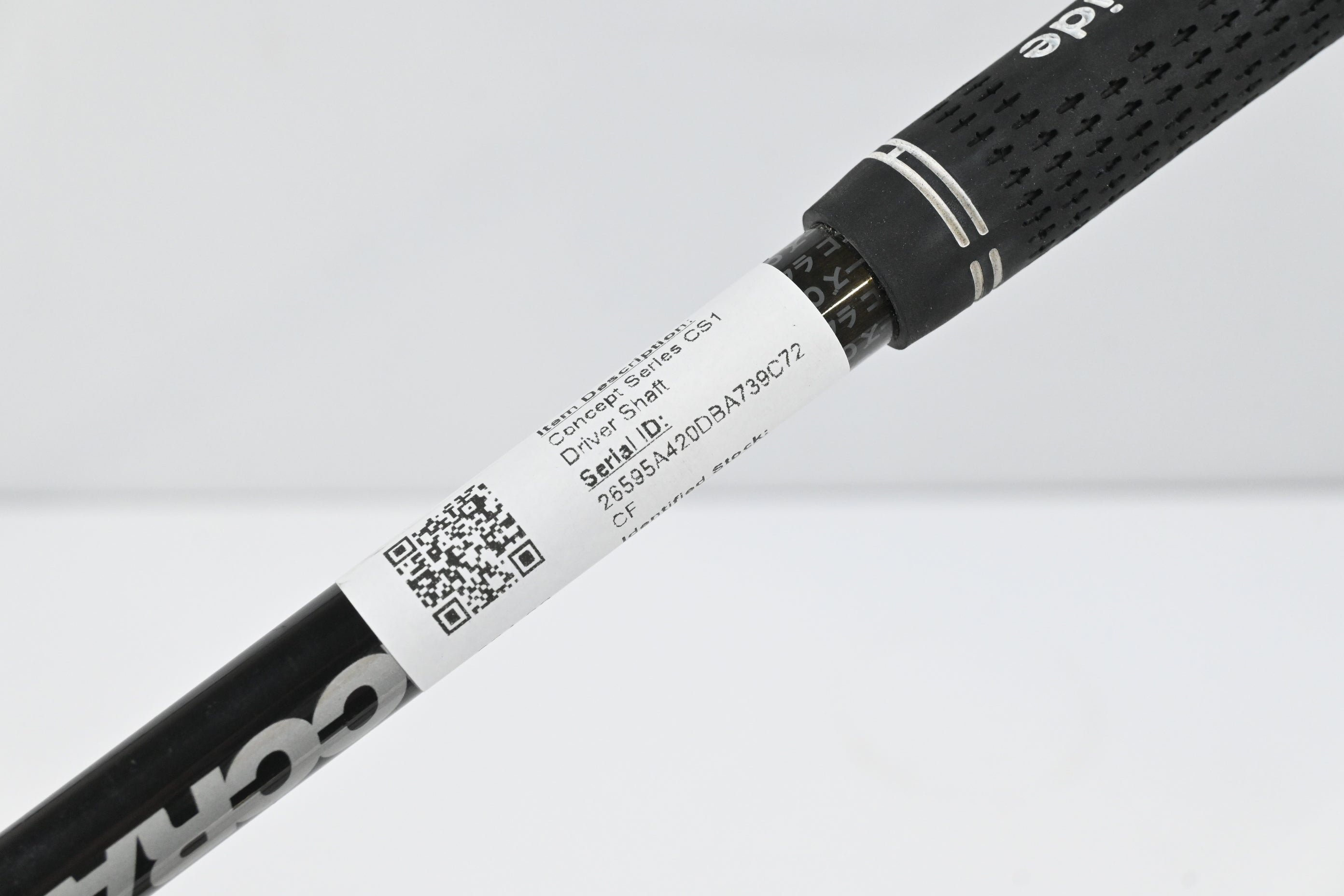 Accra Concept Series CS1 Driver Shaft / Stiff Flex / Srixon