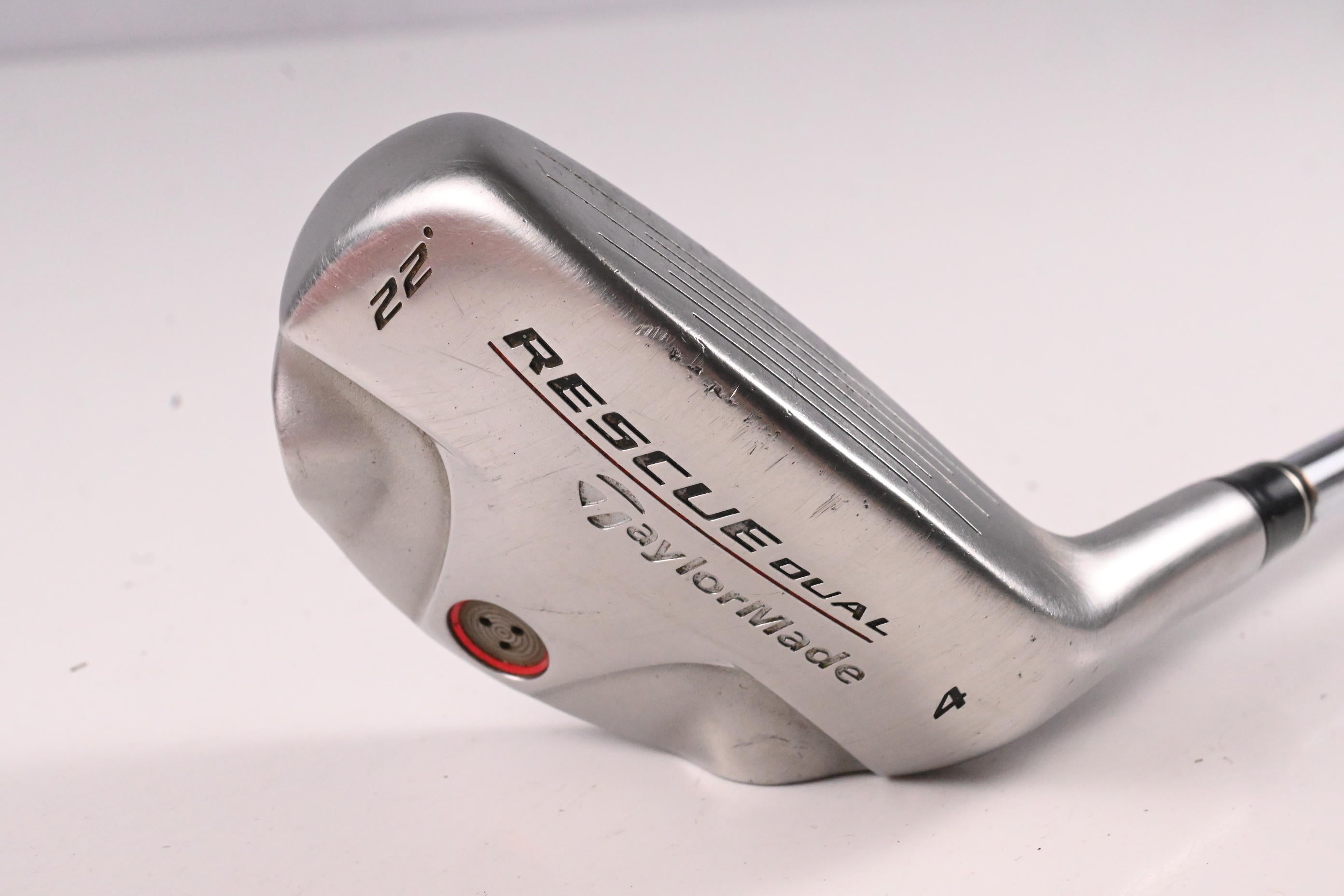Taylormade Rescue Dual #4 Hybrid / 22 Degree / Regular Flex Steel Shaft