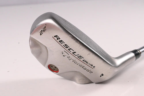 Taylormade Rescue Dual #4 Hybrid / 22 Degree / Regular Flex Steel Shaft