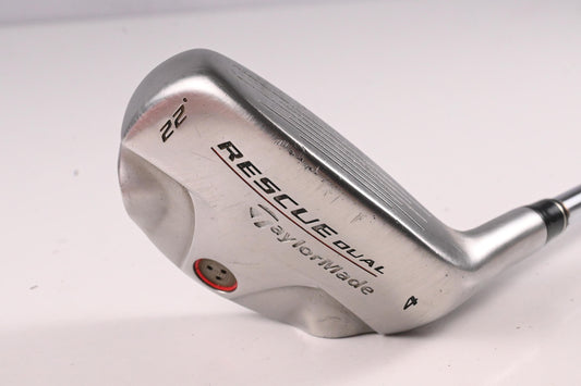 Taylormade Rescue Dual #4 Hybrid / 22 Degree / Regular Flex Steel Shaft