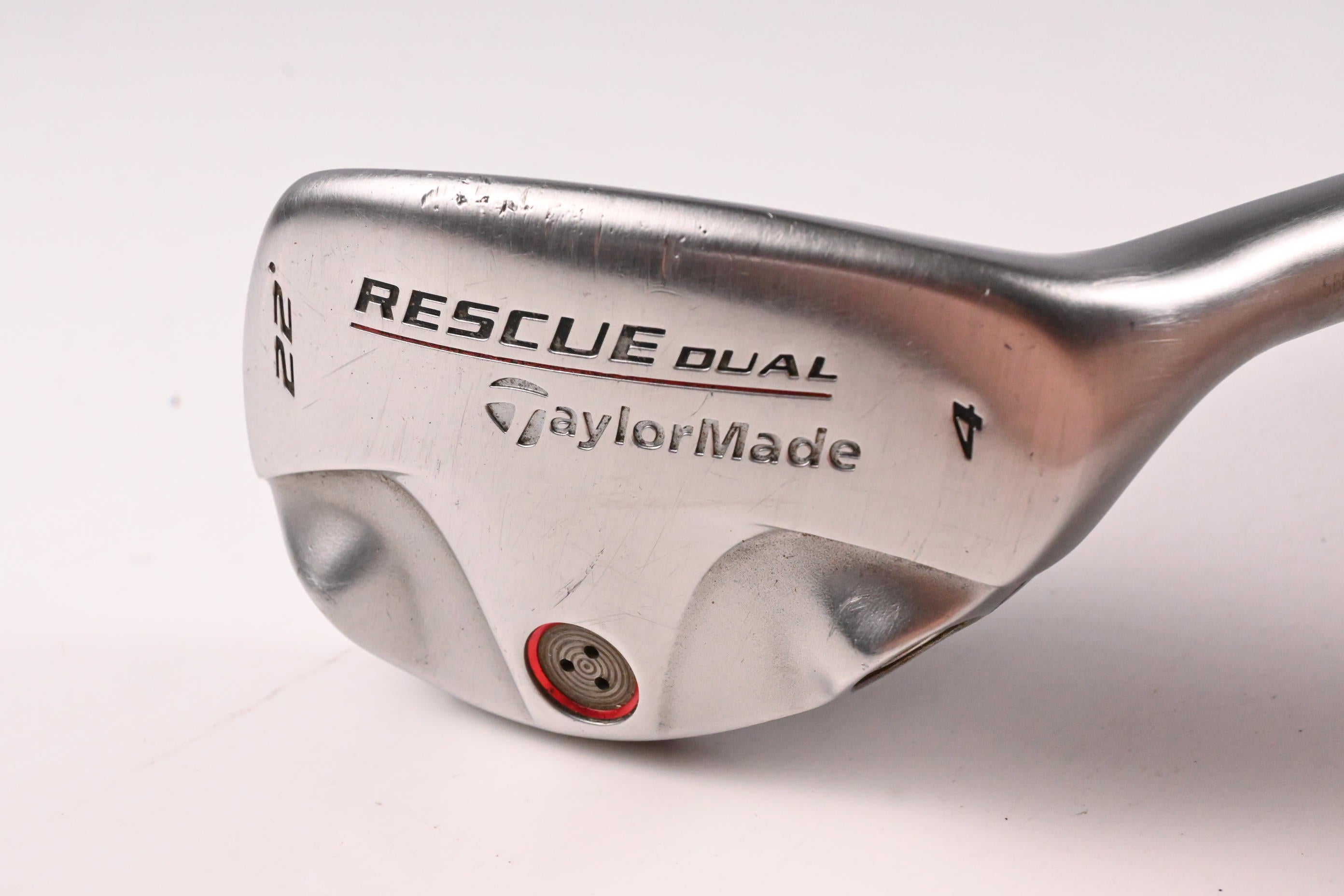 Taylormade Rescue Dual #4 Hybrid / 22 Degree / Regular Flex Steel Shaft