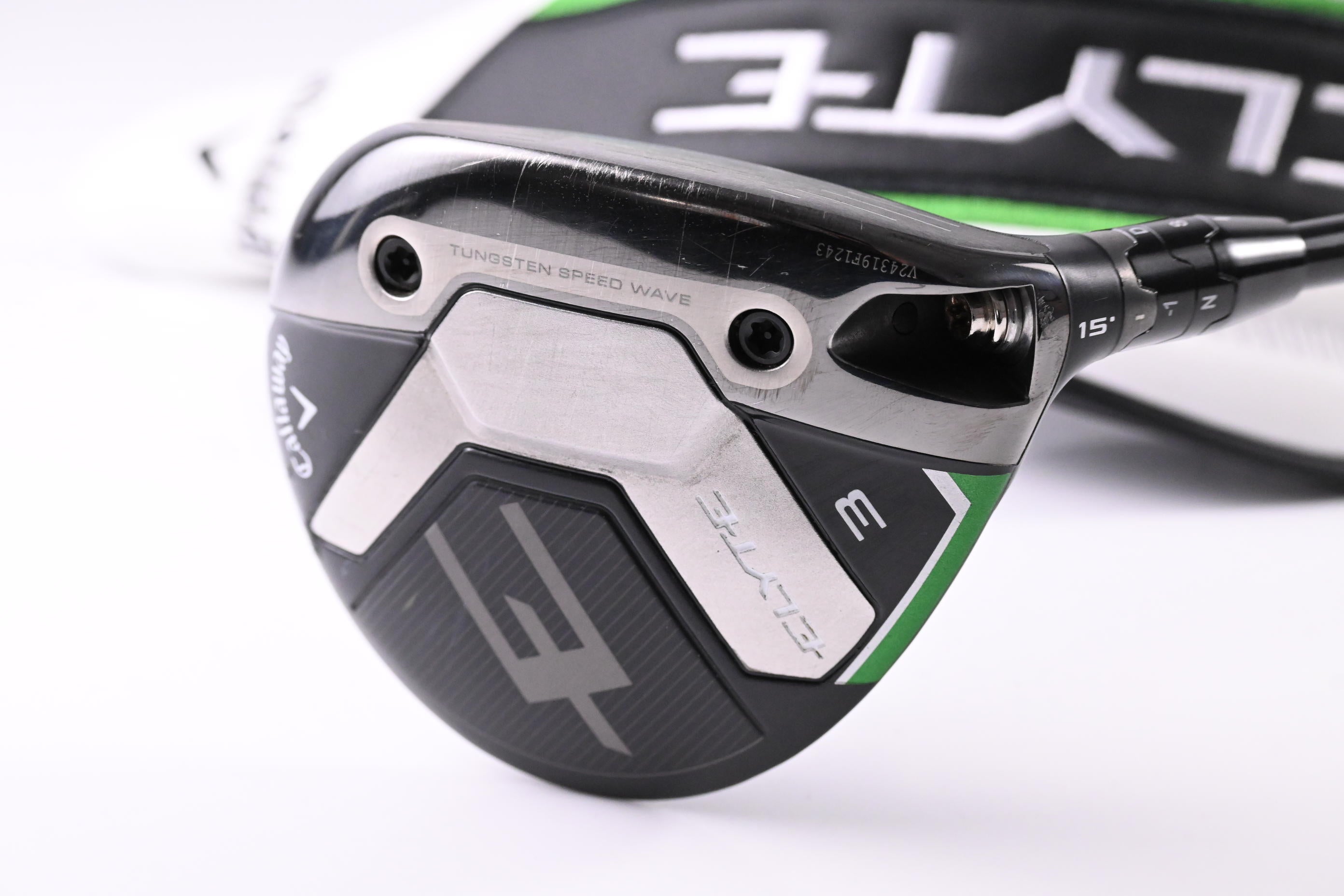 Callaway Elyte #3 Wood / 15 Degree / X-Flex Denali Black 70 Shaft
