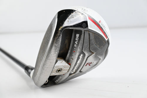 Left Hand Taylormade R15 #3 Wood / 15 Degree / Stiff Flex Speeder 757 Evolution
