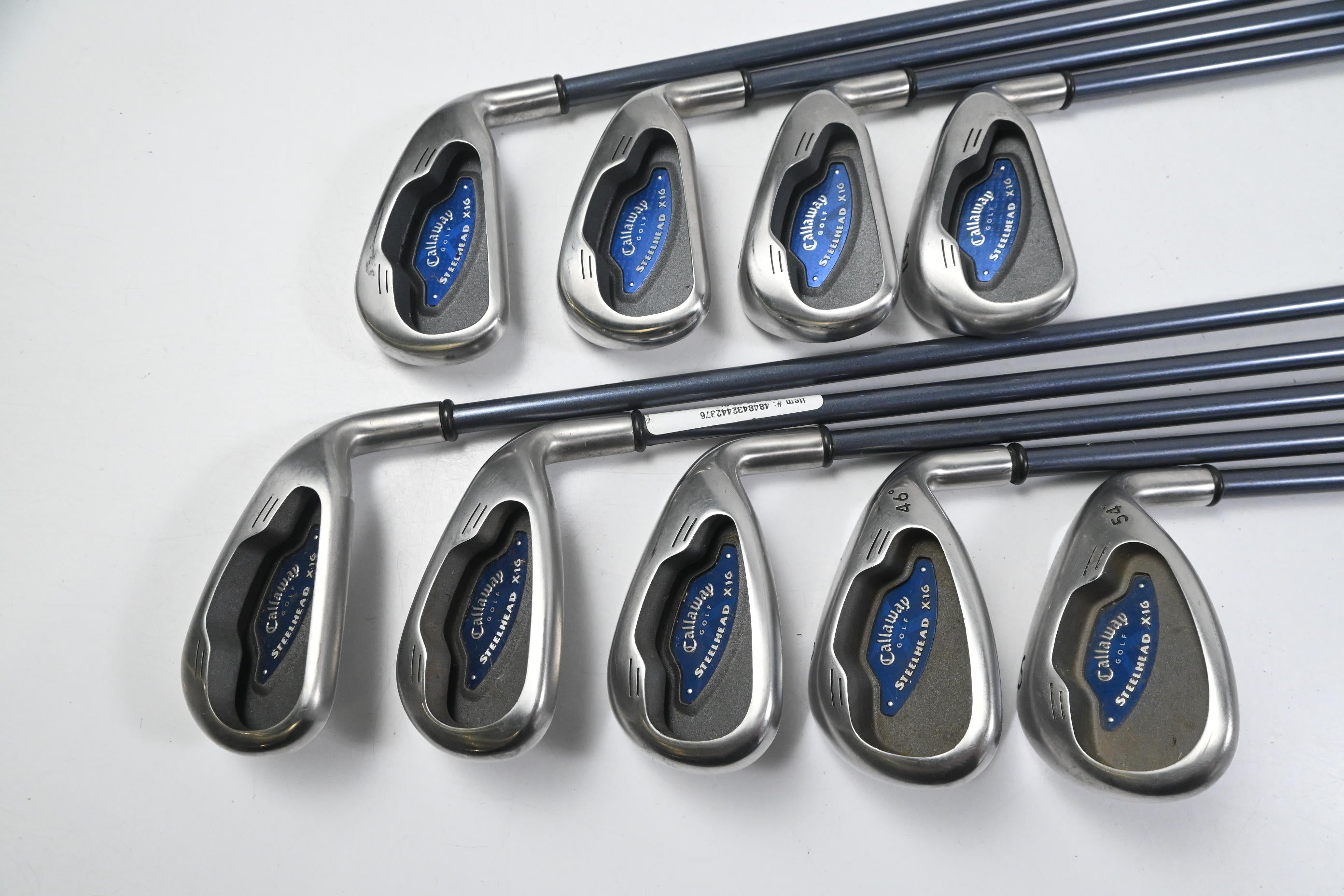 Callaway X-16 Irons / 3-PW+SW / Regular Flex Callaway System 75 Shafts