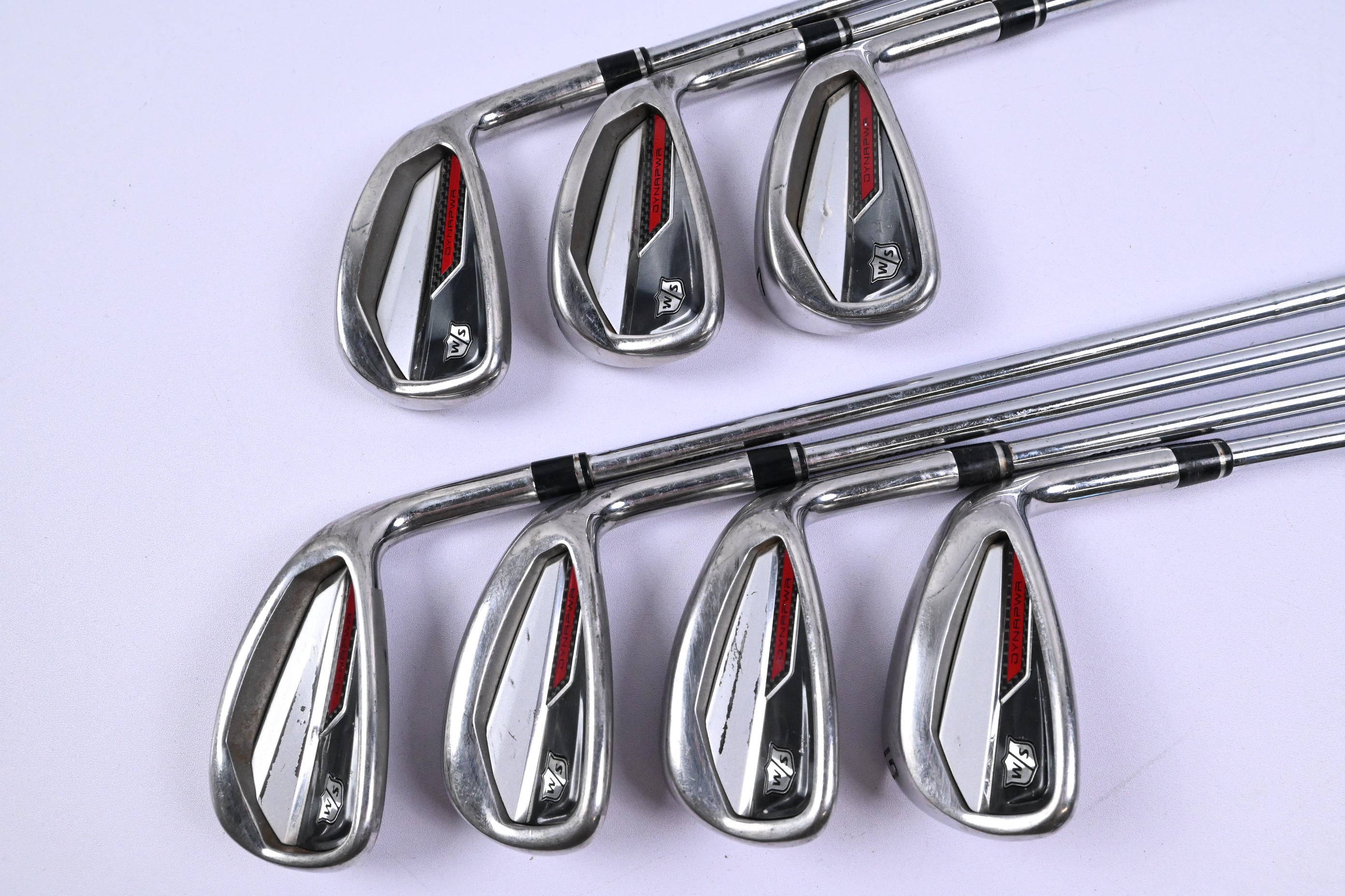 Wilson DYNAPWR Irons / 5-PW+GW / Regular Flex KBS Max UltraLite Shafts