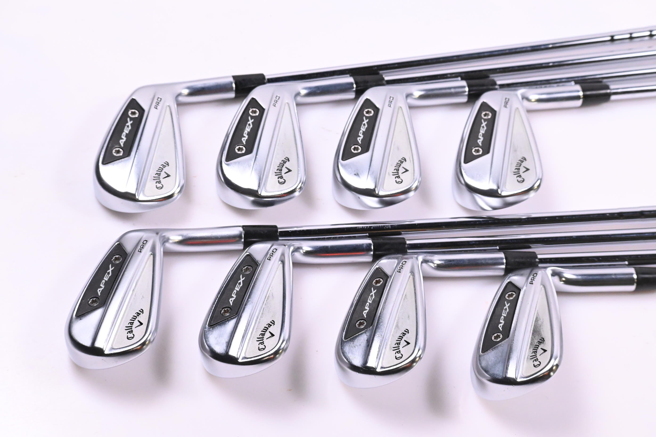 Callaway Apex Pro 24 Irons / 4-PW+GW / Stiff Flex AMT Red S300 Shafts