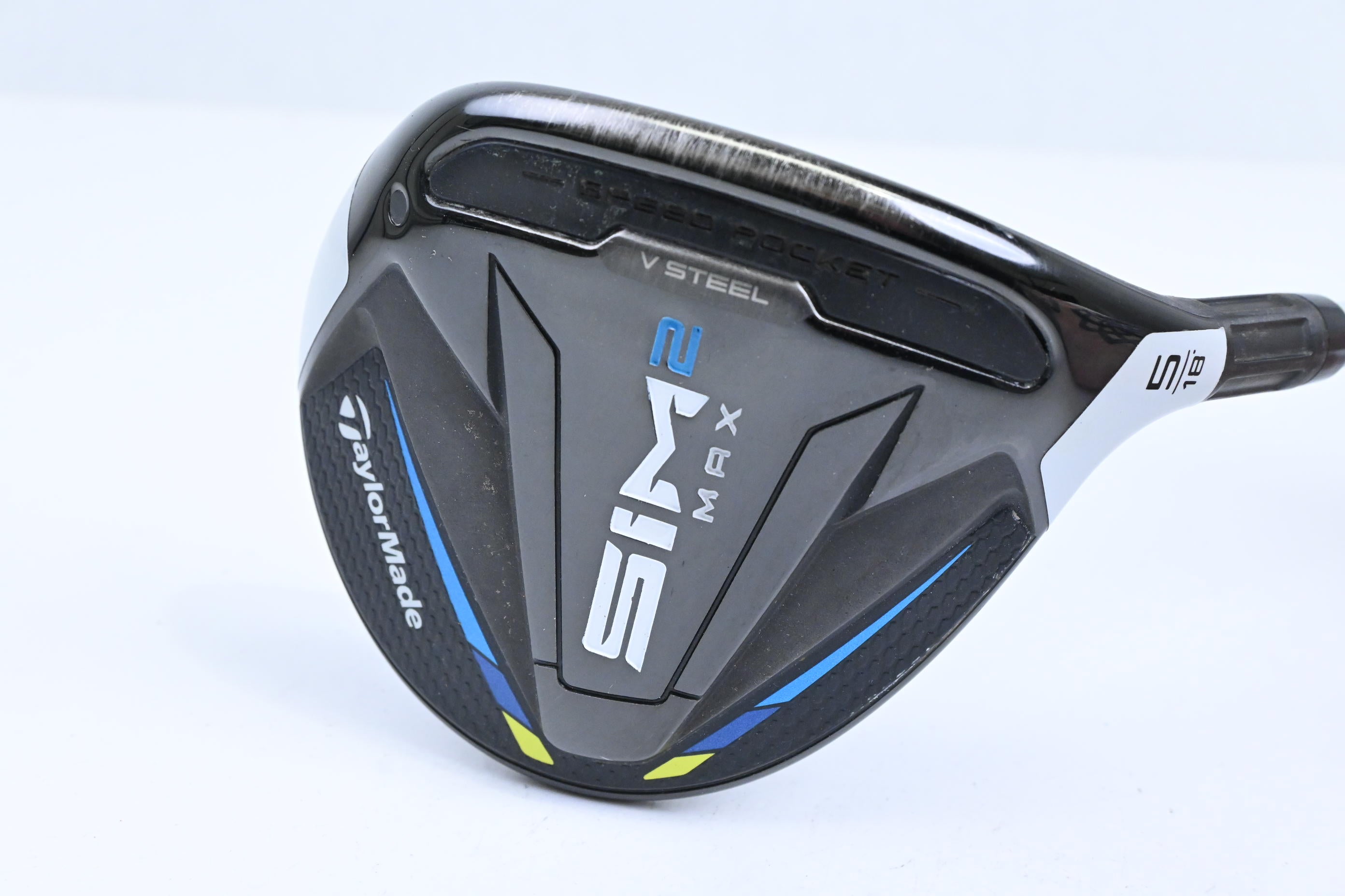 Ladies Taylormade SIM2 Max #5 Wood / 18 Degree / Ladies Flex Aldila NV 45 Shaft