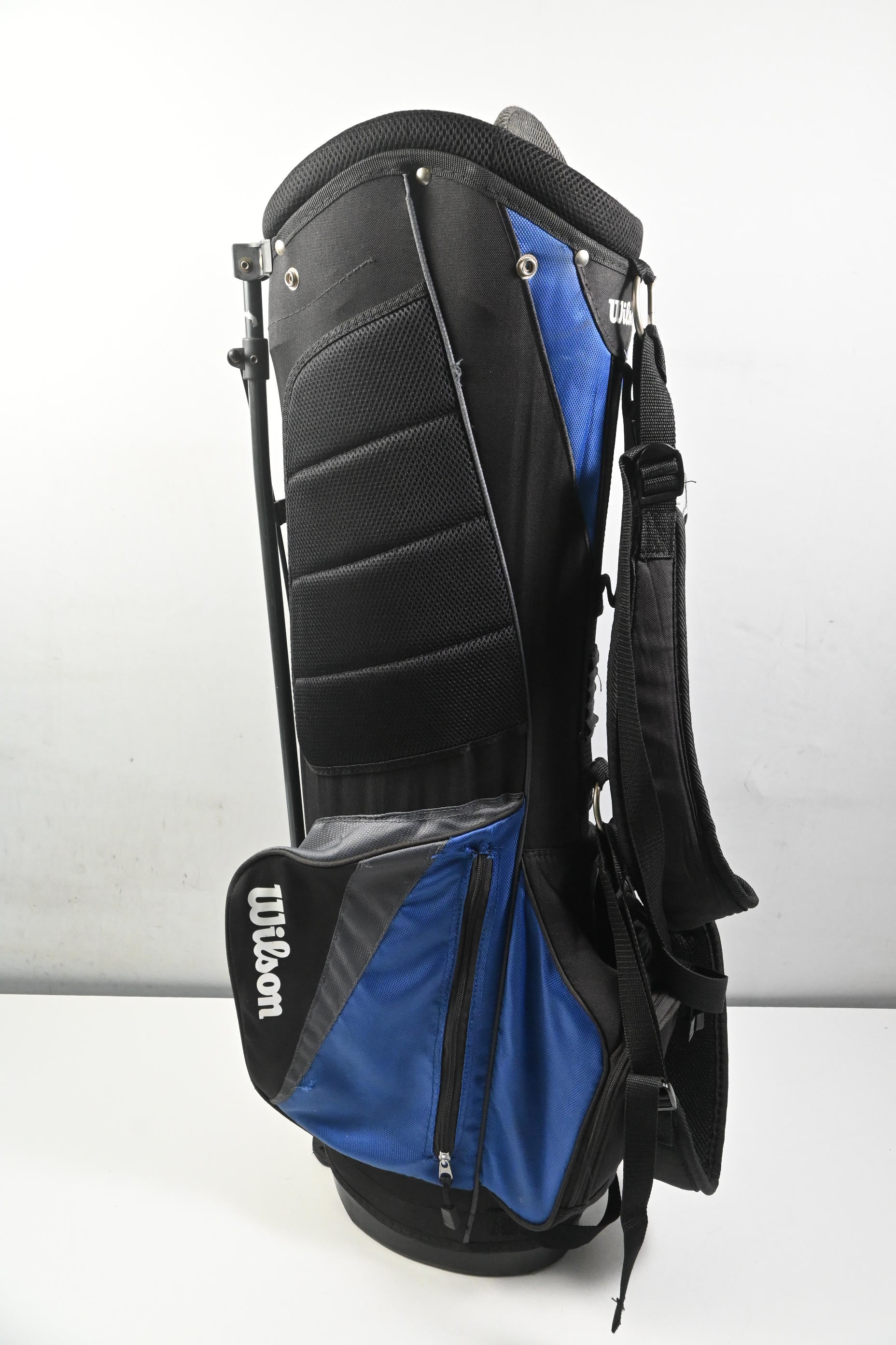 Wilson Nomad Stand Bag / 7-Way Divider / Black, Blue