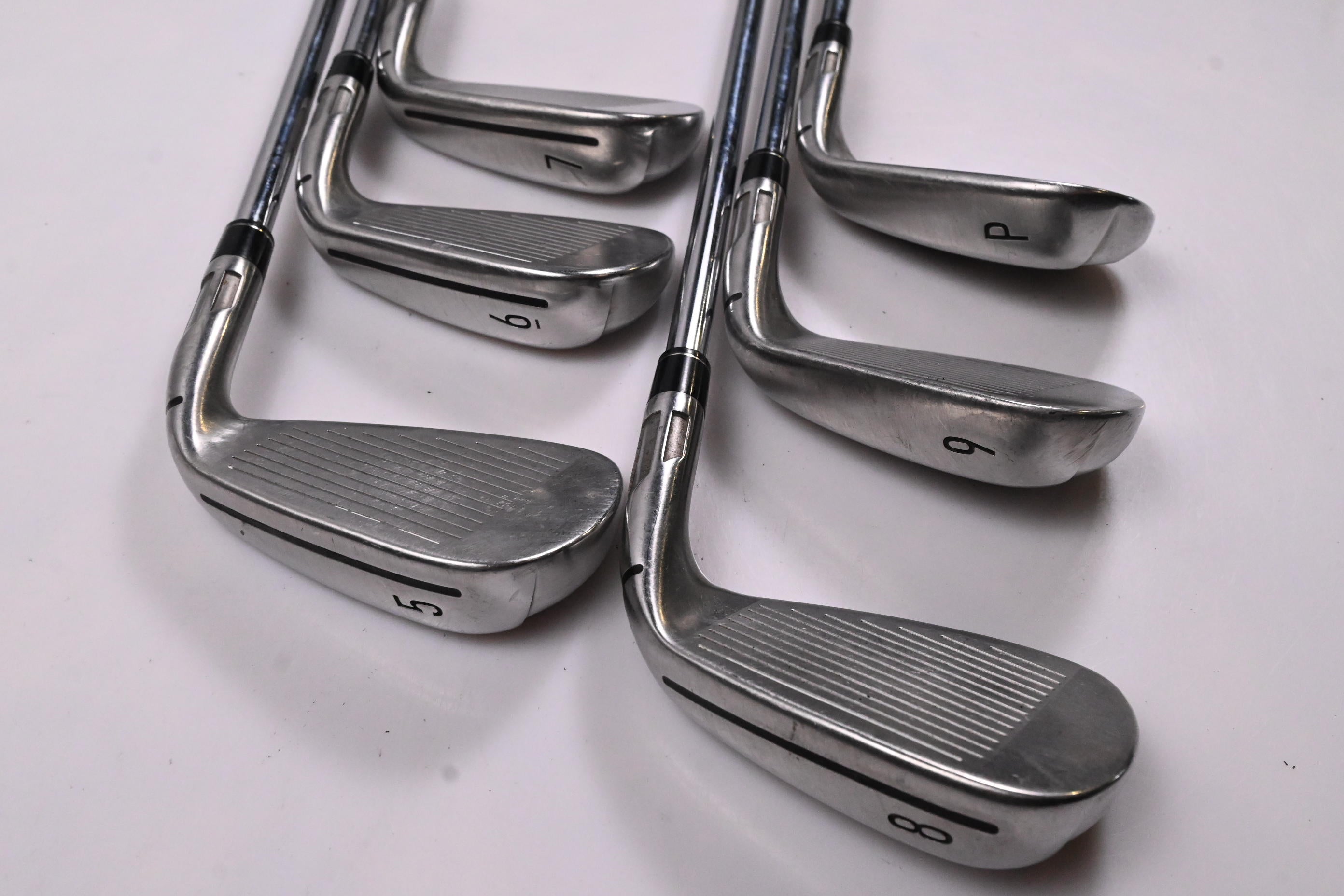 Left Hand Taylormade SIM2 Max Irons / 5-PW / Regular Flex KBS MAX MT 85 Shafts