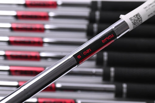 Ping G440 Irons / 5-PW+UW+52°+56° / Red Dot / Stiff Flex KBS Tour 120 Shafts
