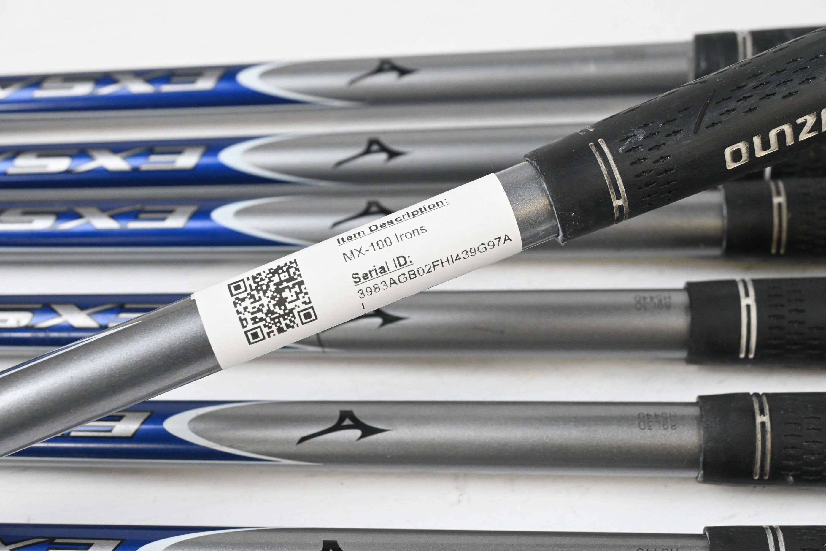 Mizuno MX-100 Irons / 5-PW+SW / Regular Flex Mizuno Exsar IS4 65 Shafts