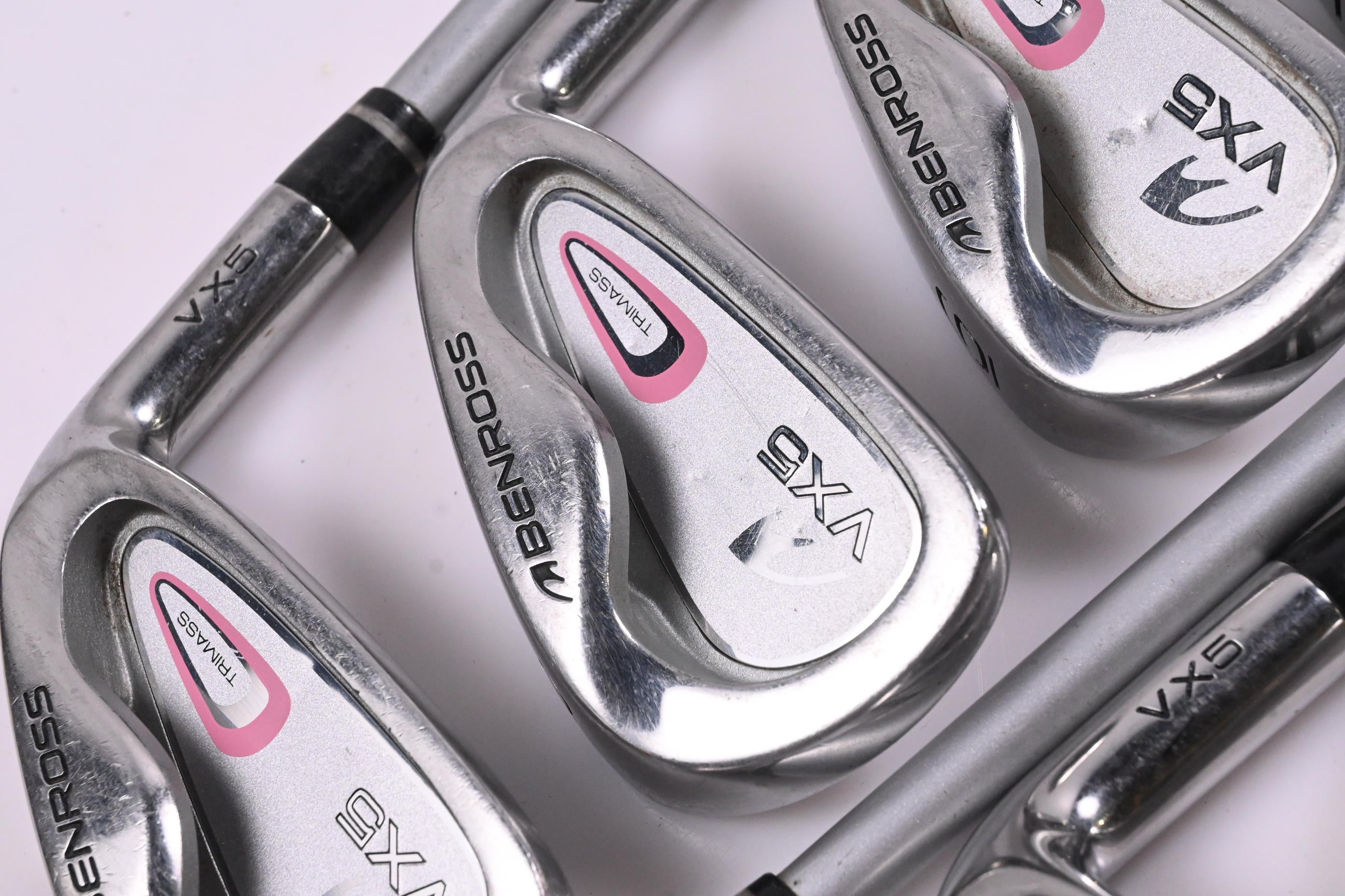 Ladies Benross VX5 Irons / 4-PW+SW / Ladies Flex Aldila TM-70 Shafts