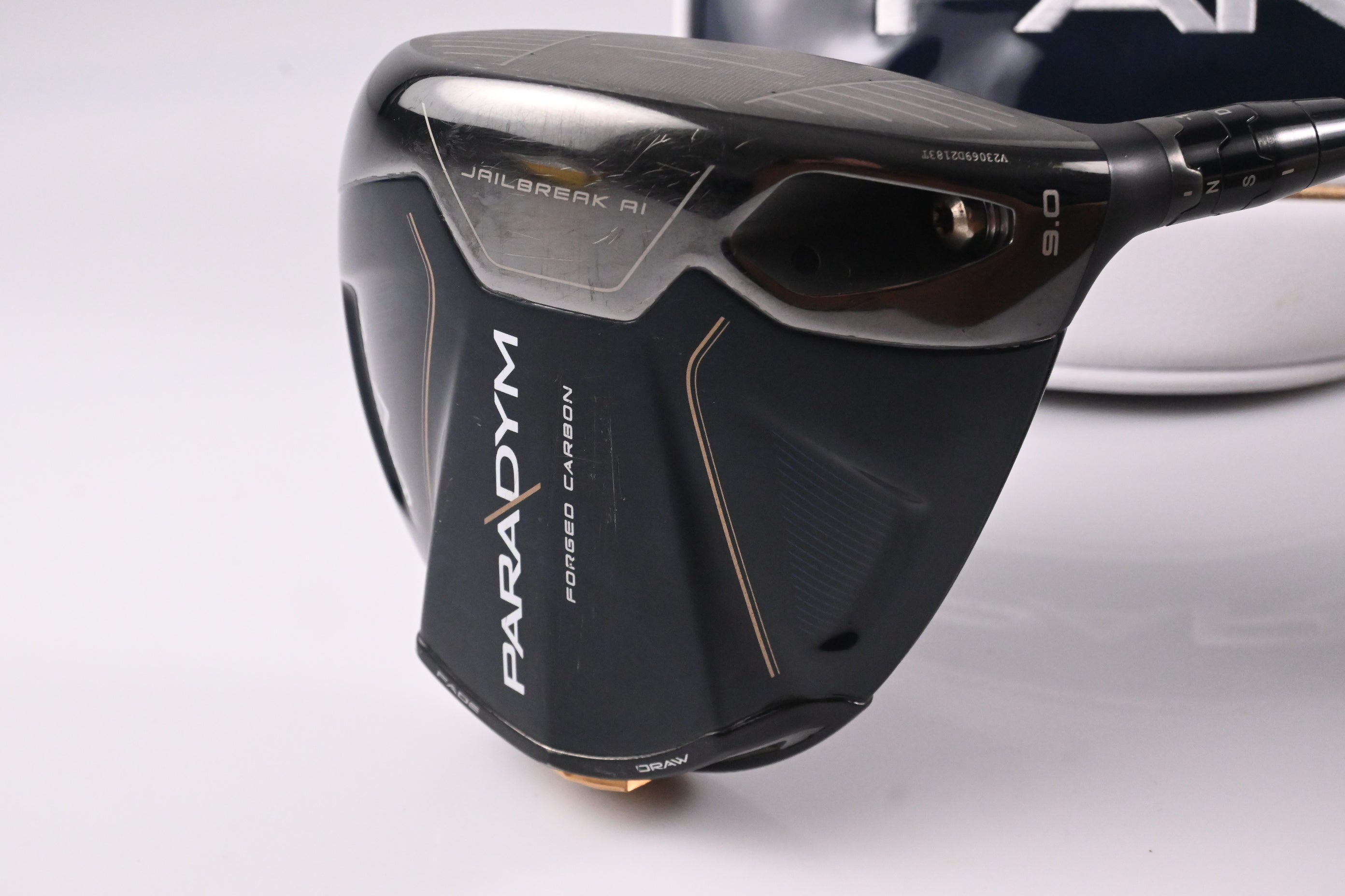 Callaway Paradym Driver / 9 Degree / X-Flex Hzrdus Smoke RDX Black 80 Shaft