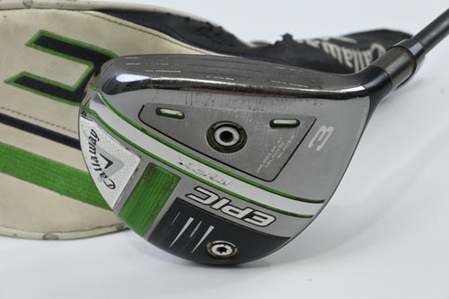 Callaway Epic Max #3 Wood / 15 Degree / Stiff Flex HZRDUS Smoke Black 70 Shaft