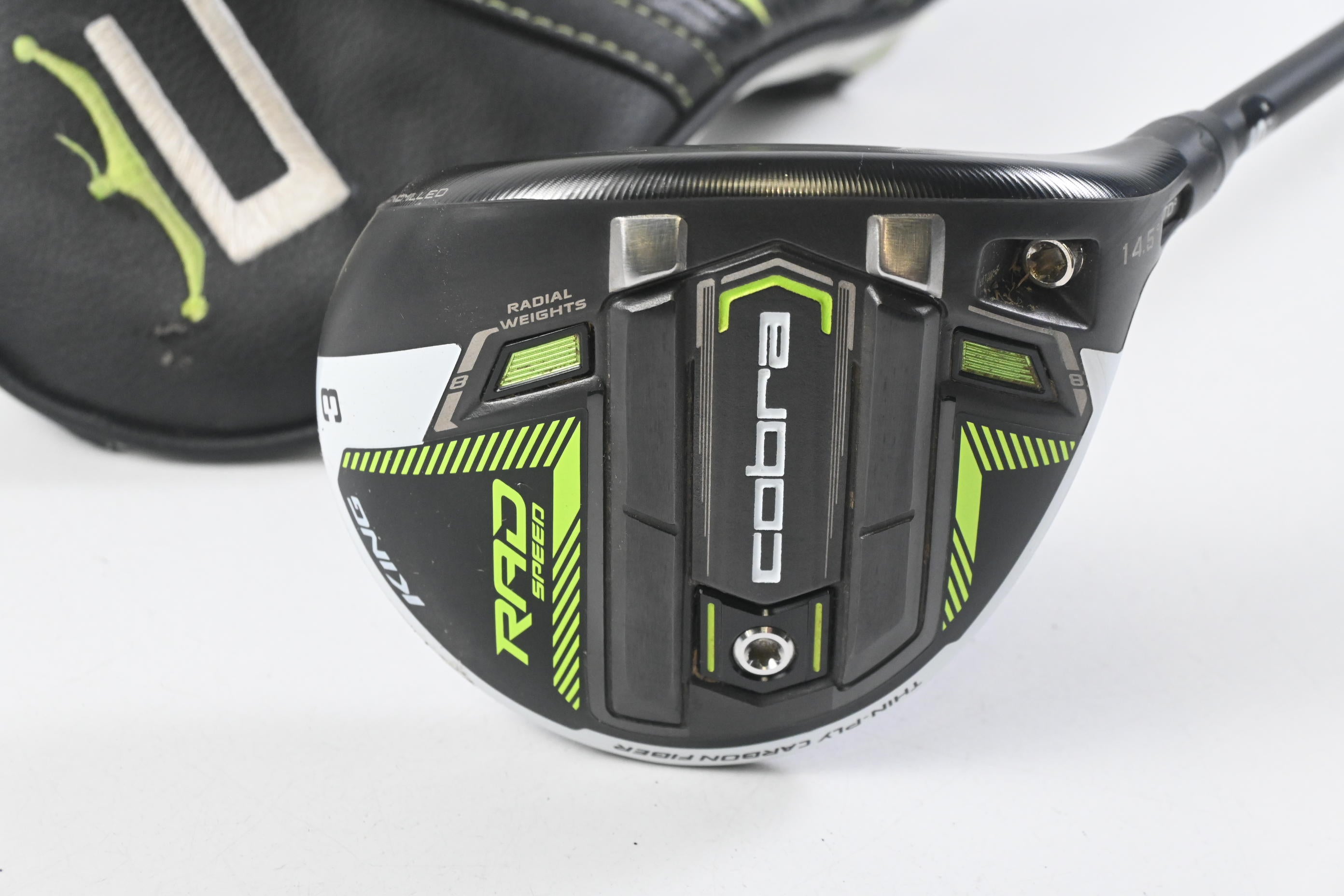Cobra King Radspeed #3 Wood / 14.5 Degree / Stiff Flex Fujikura Motore X F3 6