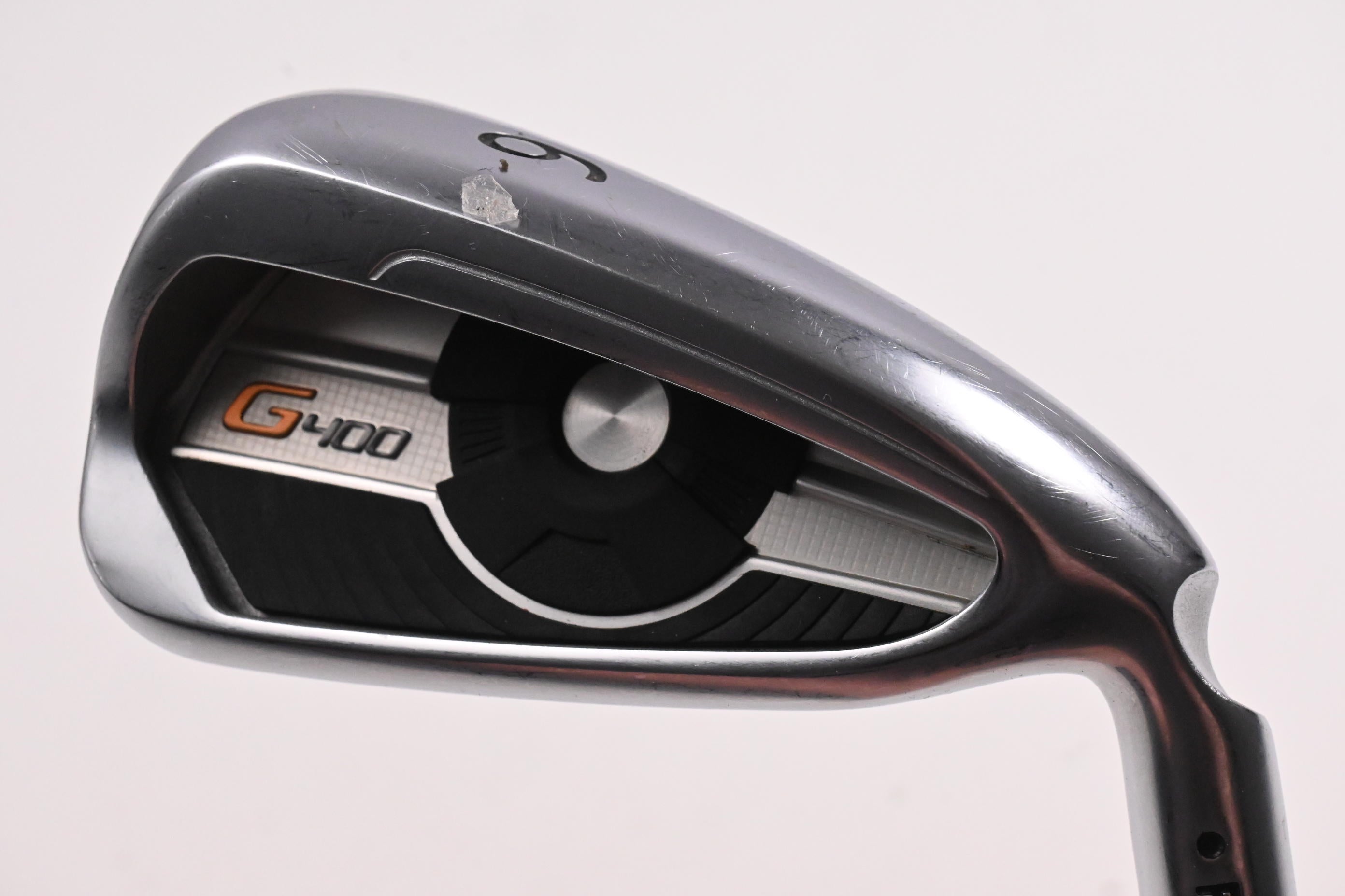 Ping G400 #6 Iron / 26.5 Degree / Black Dot / Regular Flex Ping AWT 2.0 Shaft