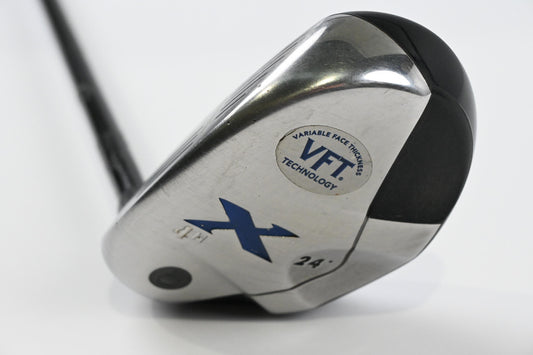 Left Hand Callaway X #4 Hybrid / 24 Degree / Regular Flex Callaway X 80