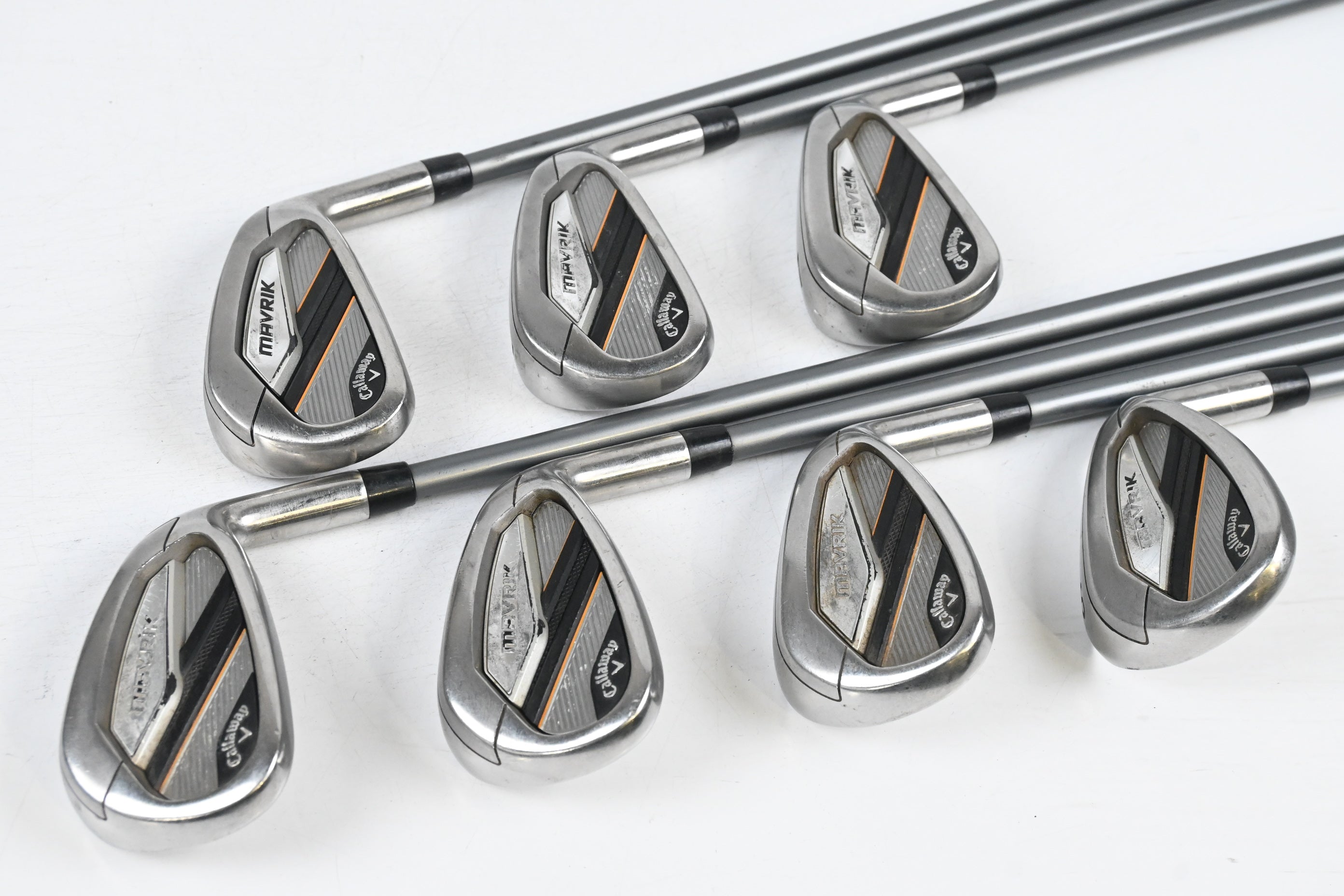 Callaway Mavrik Irons / 5-PW+SW / Regular Flex Catalyst 65 Shafts